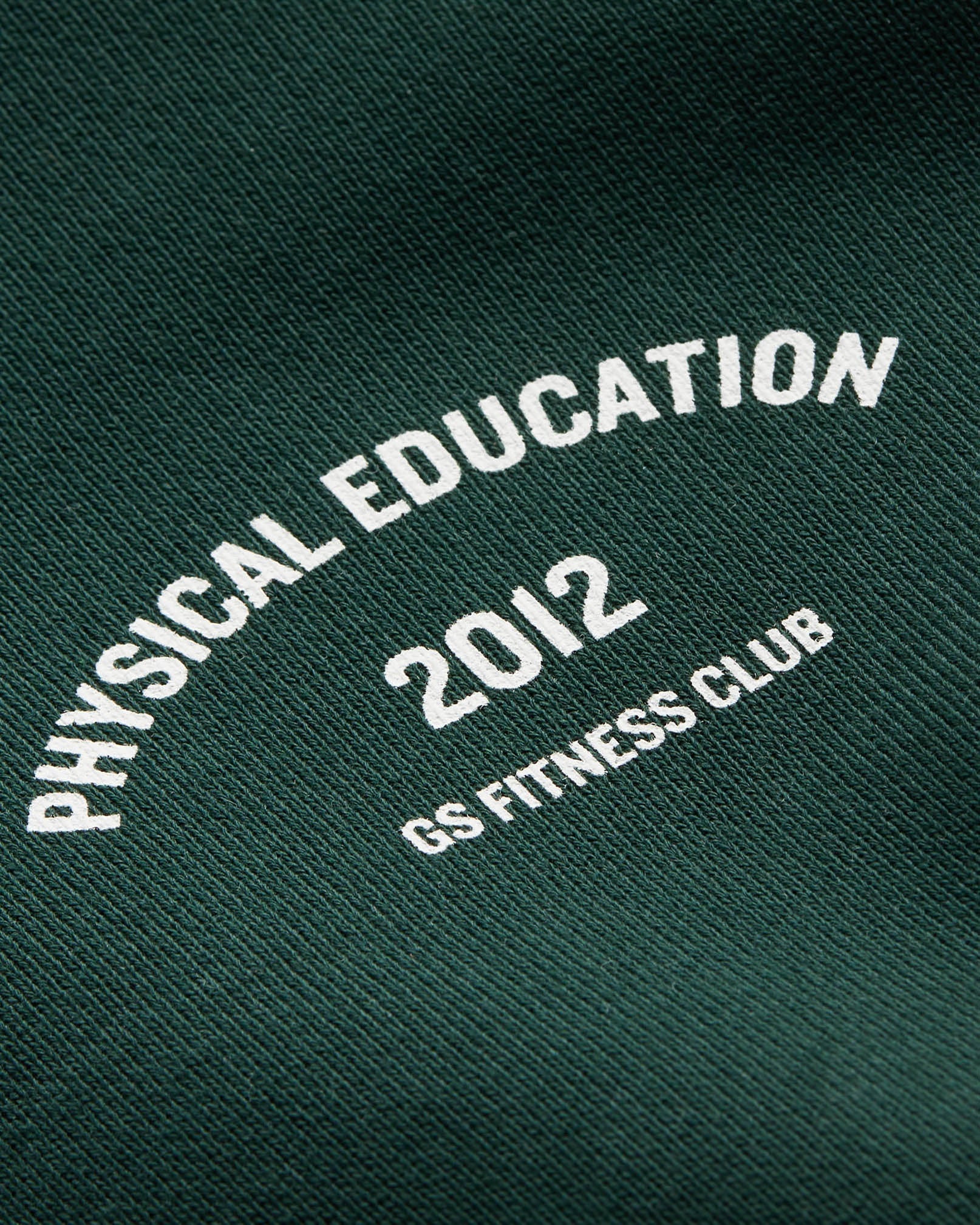 Phys Ed Graphic Hoodie in Green - view 5