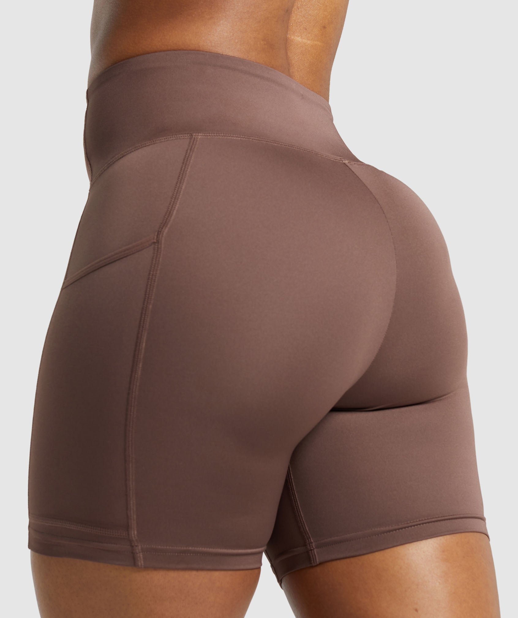 Pocket Shorts in Soft Brown - view 5