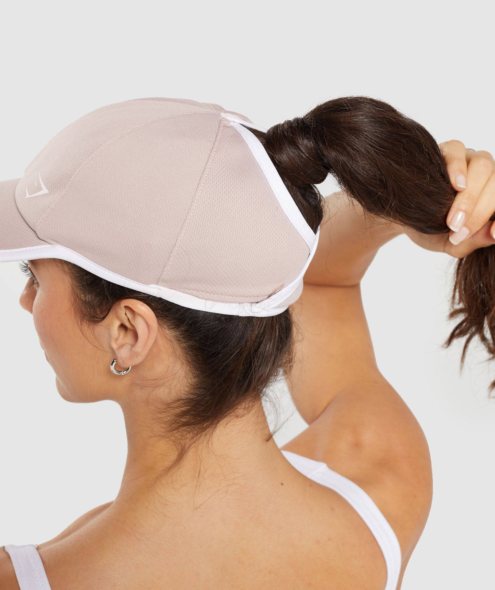 Ponytail Cap in Scandi Pink - view 2