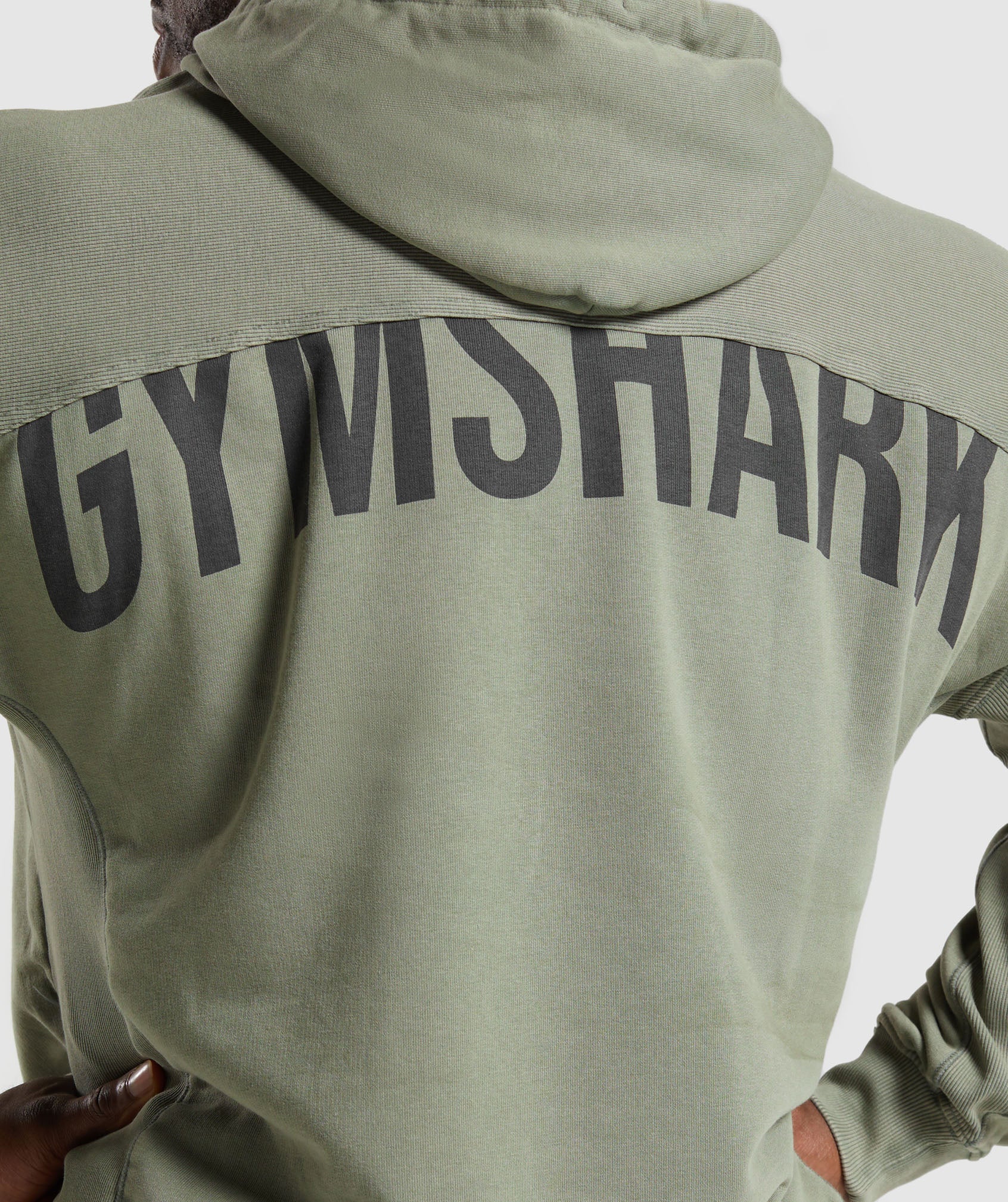 Gymshark Power Zip Hoodie - Cosmic Grey