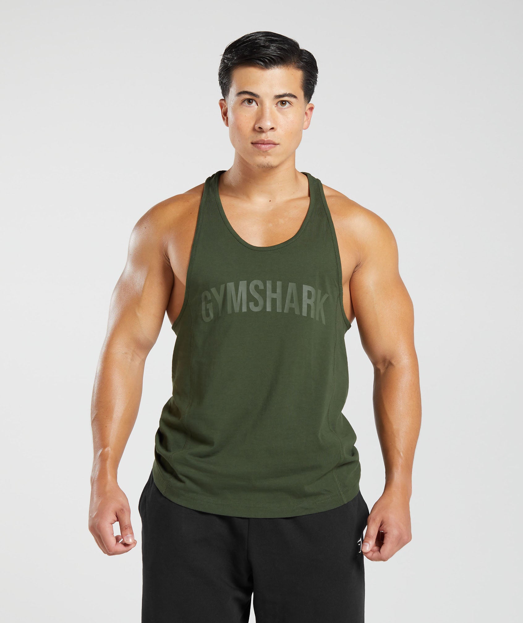 Power Stringer in Moss Olive