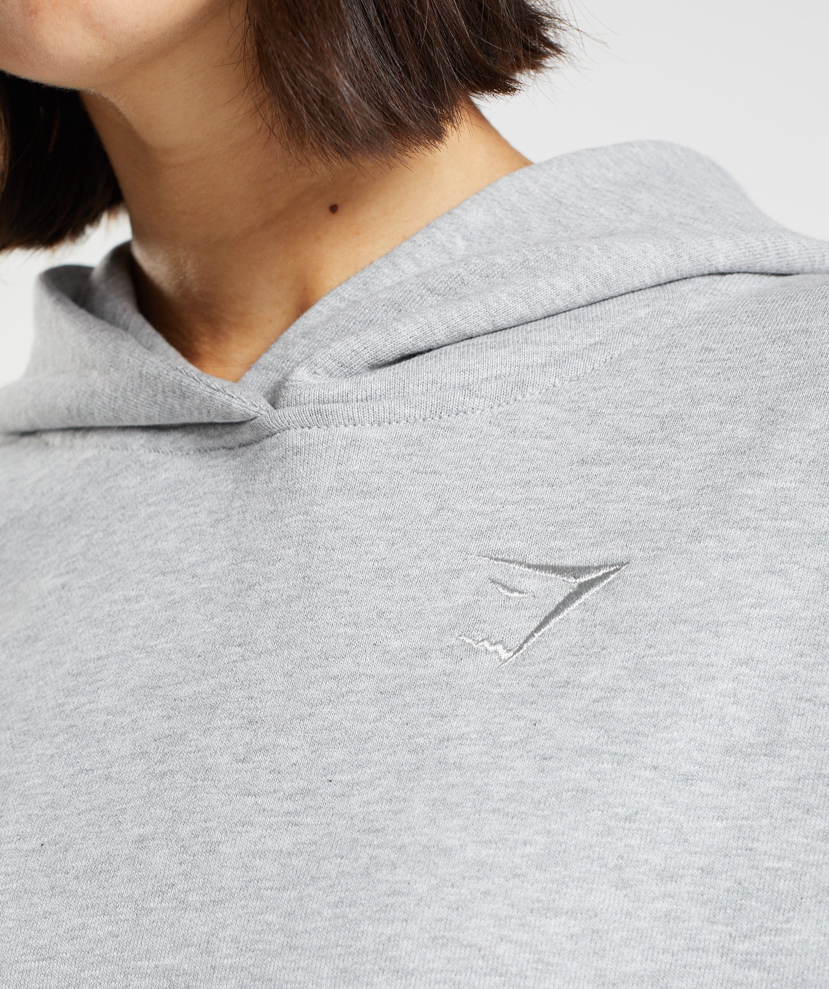 Rest Day Sweats Hoodie in Light Grey Core Marl