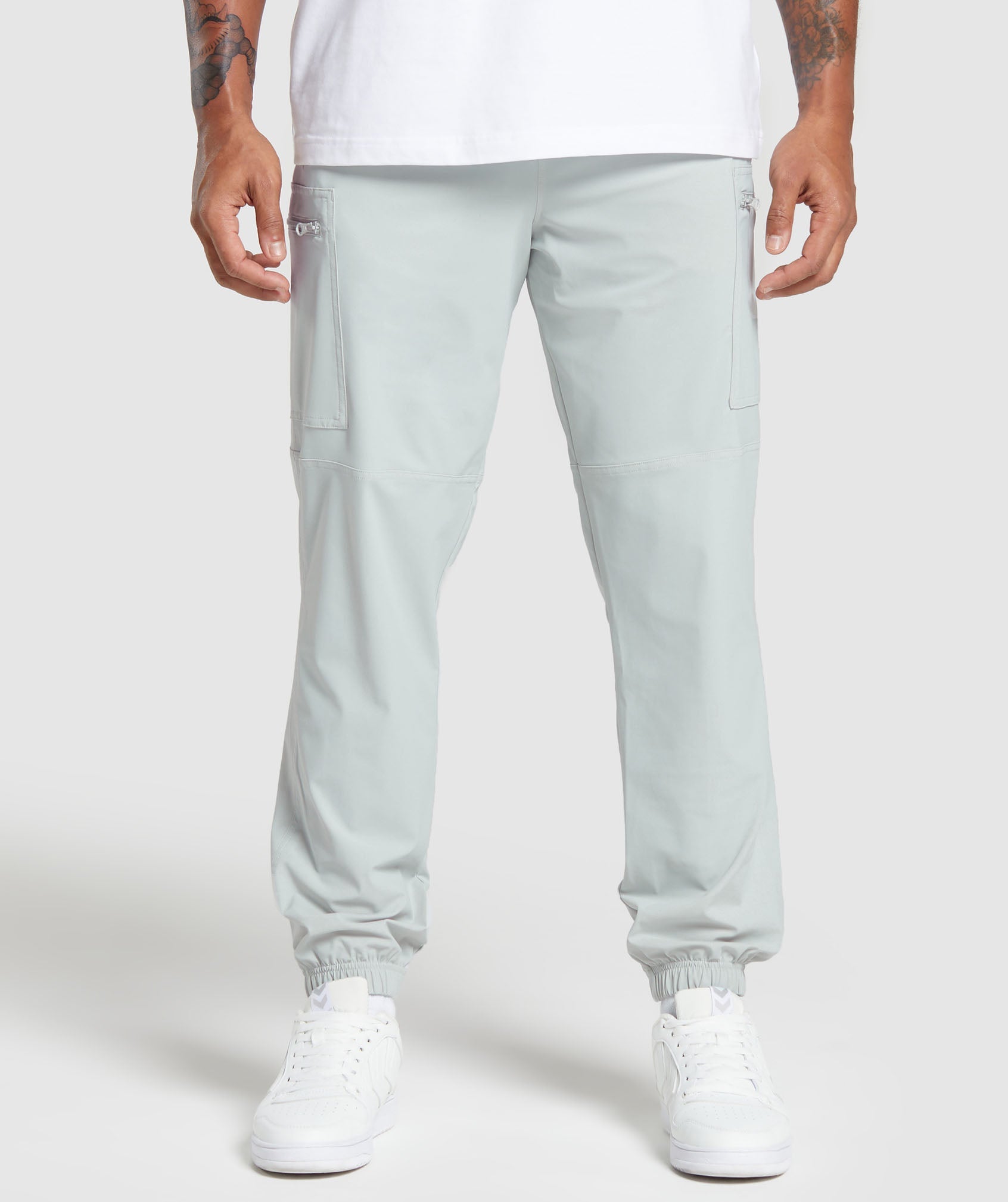 Rest Day Cargo Pants in Light Grey - view 2