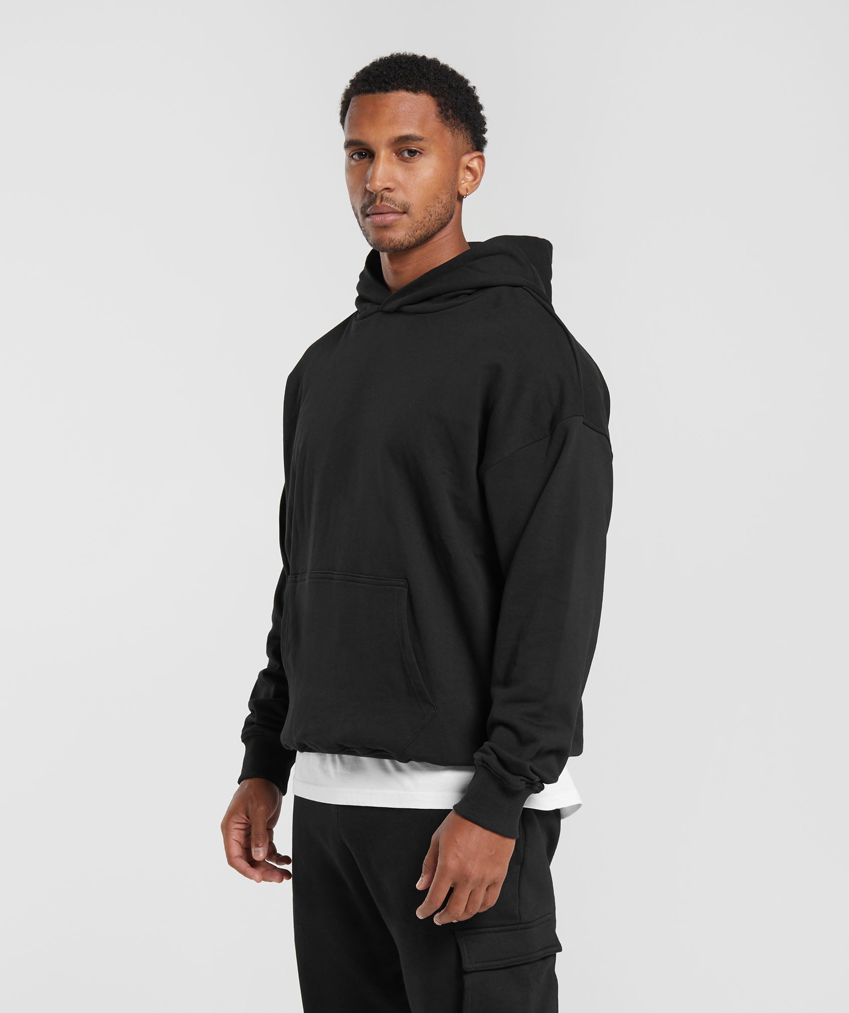 Rest Day Essentials Hoodie in Black - view 2