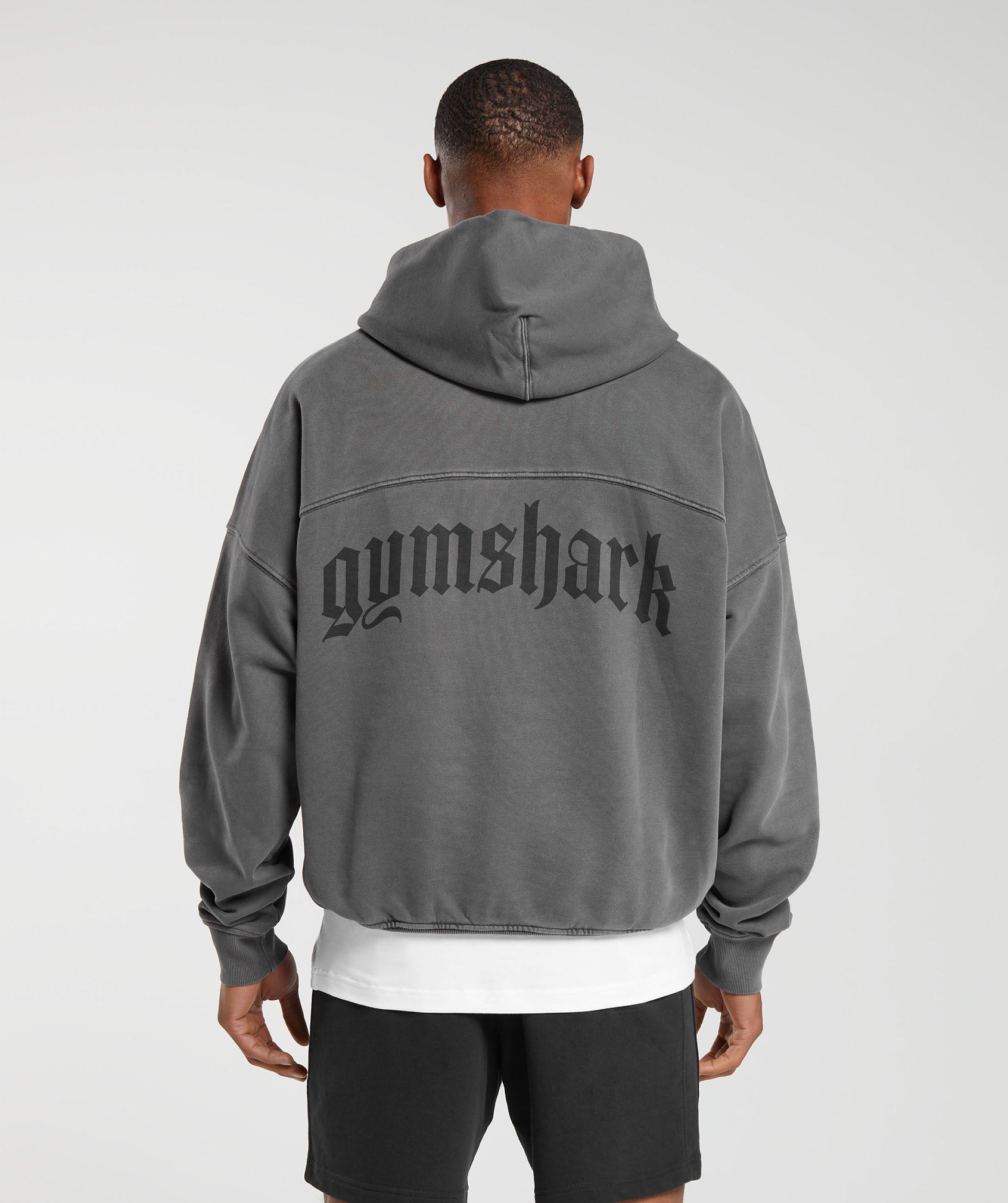 Heavyweight Hoodie in Black - view 1