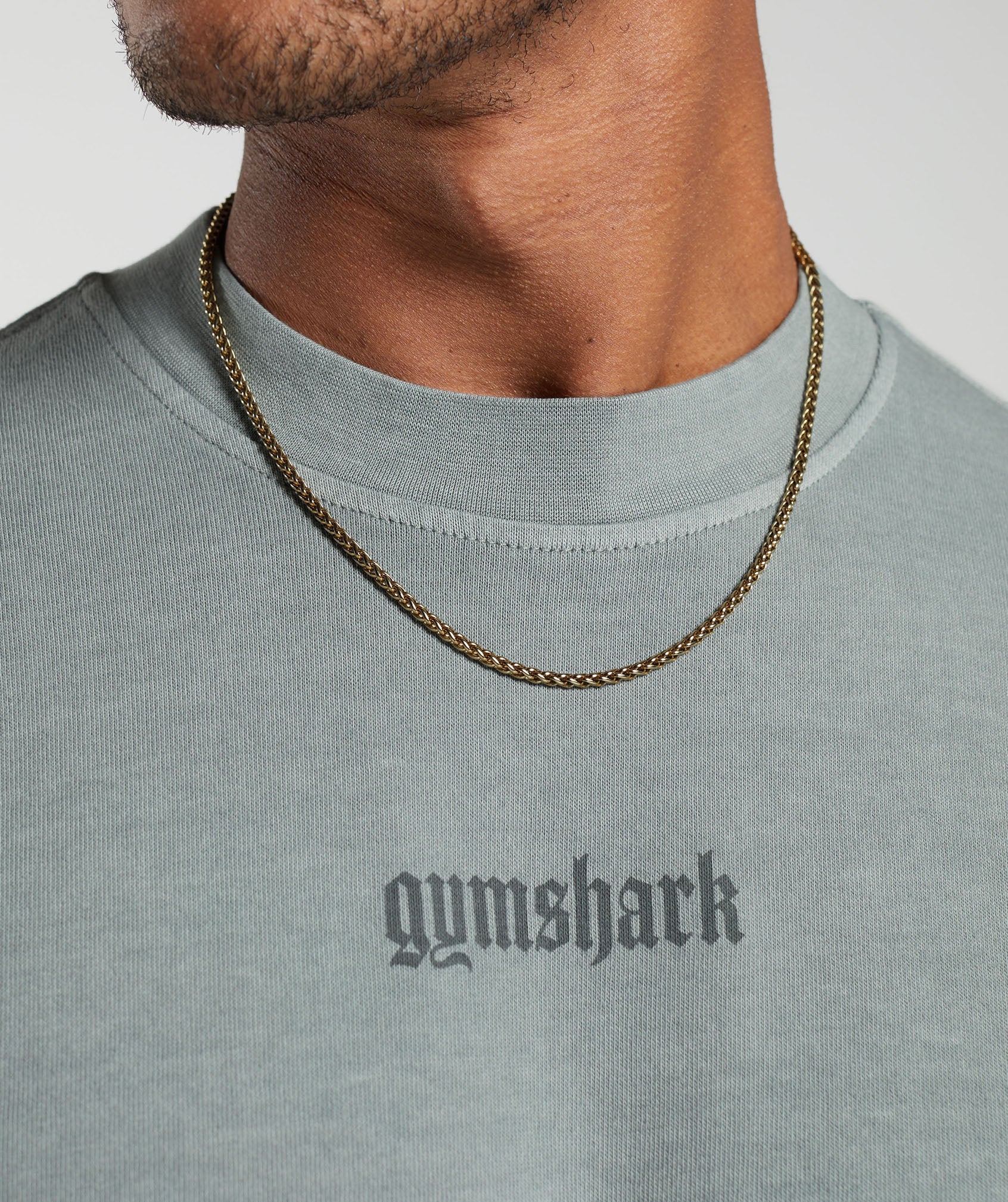 Heavyweight T-Shirt in Smokey Grey - view 6