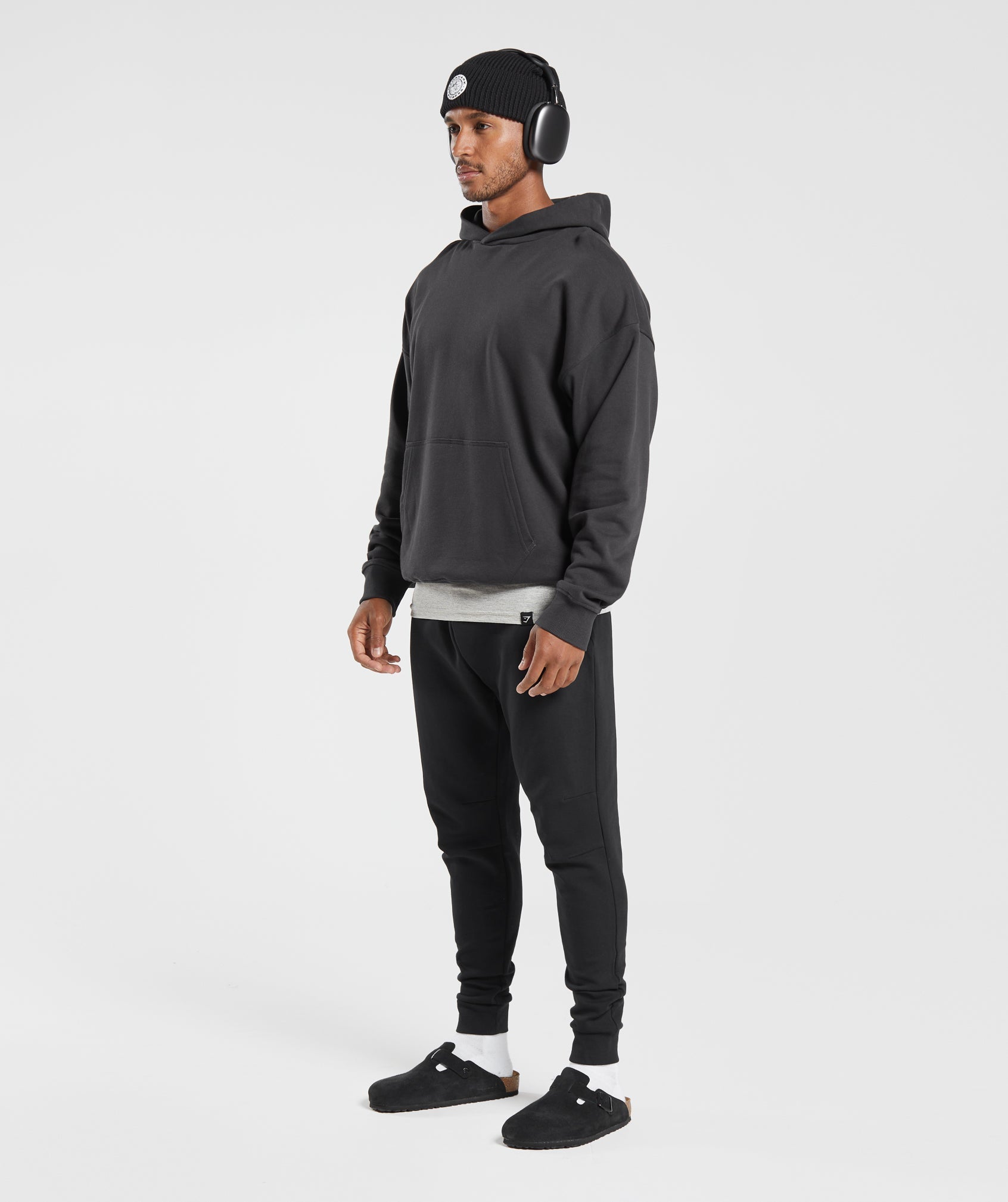 Rest Day Knit Joggers in Black - view 4