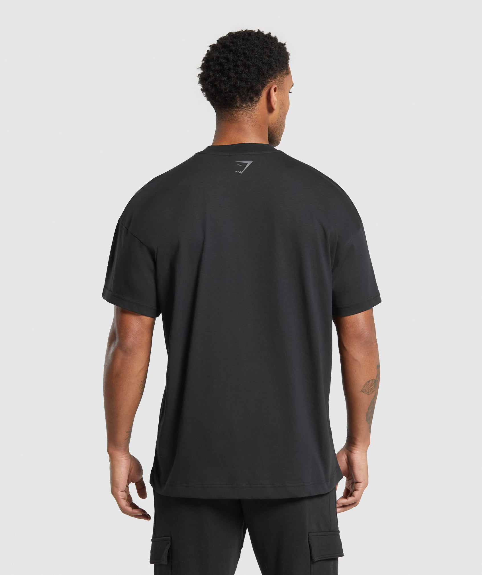 Conditioning Graphic T-Shirt in Black - view 2