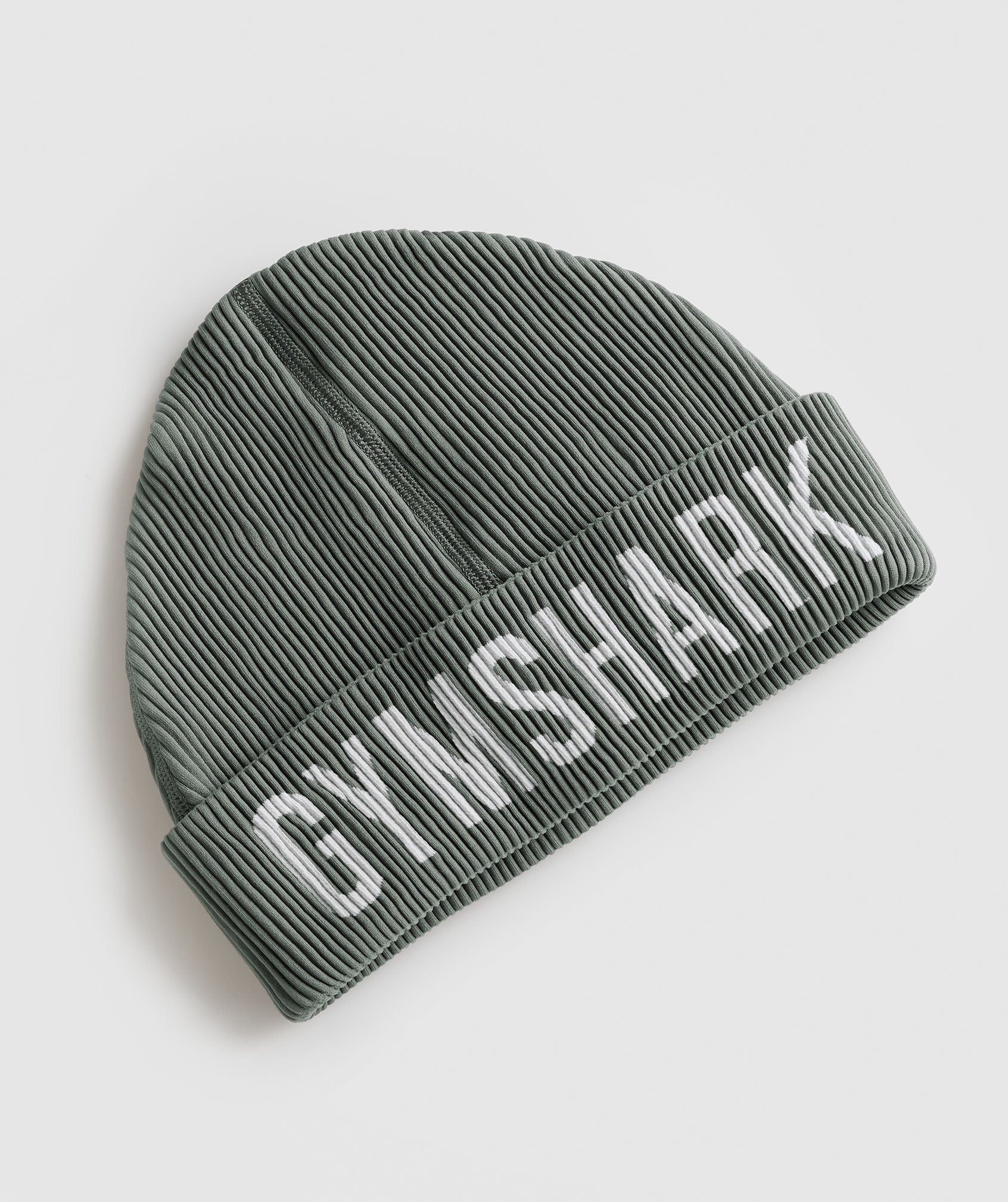 Seamless Docker Beanie in Charcoal Grey - view 1