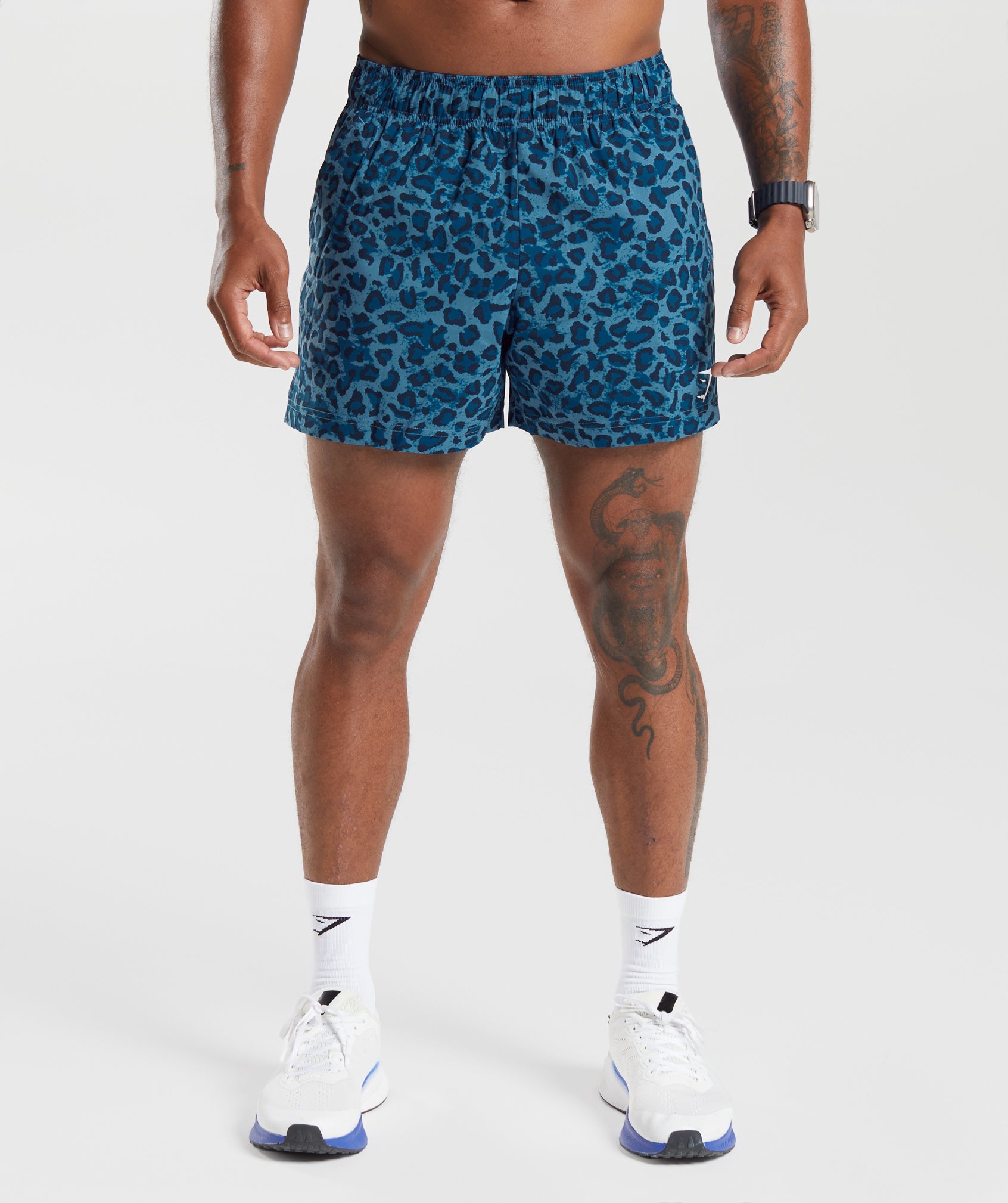 Sport 5" Shorts in Denim Blue