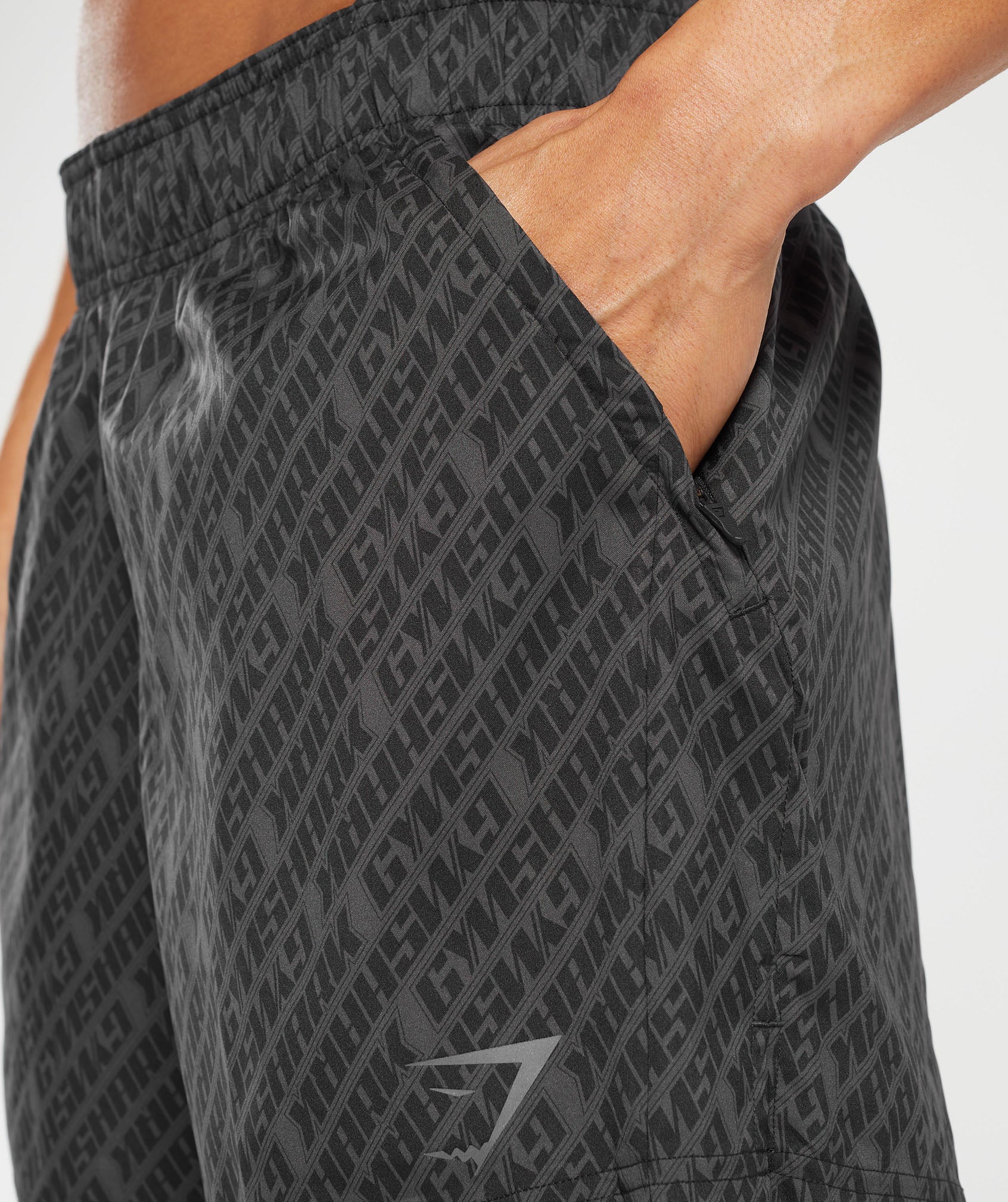 Sport 5" 2 in 1 Shorts in Asphalt Grey/Black - view 5