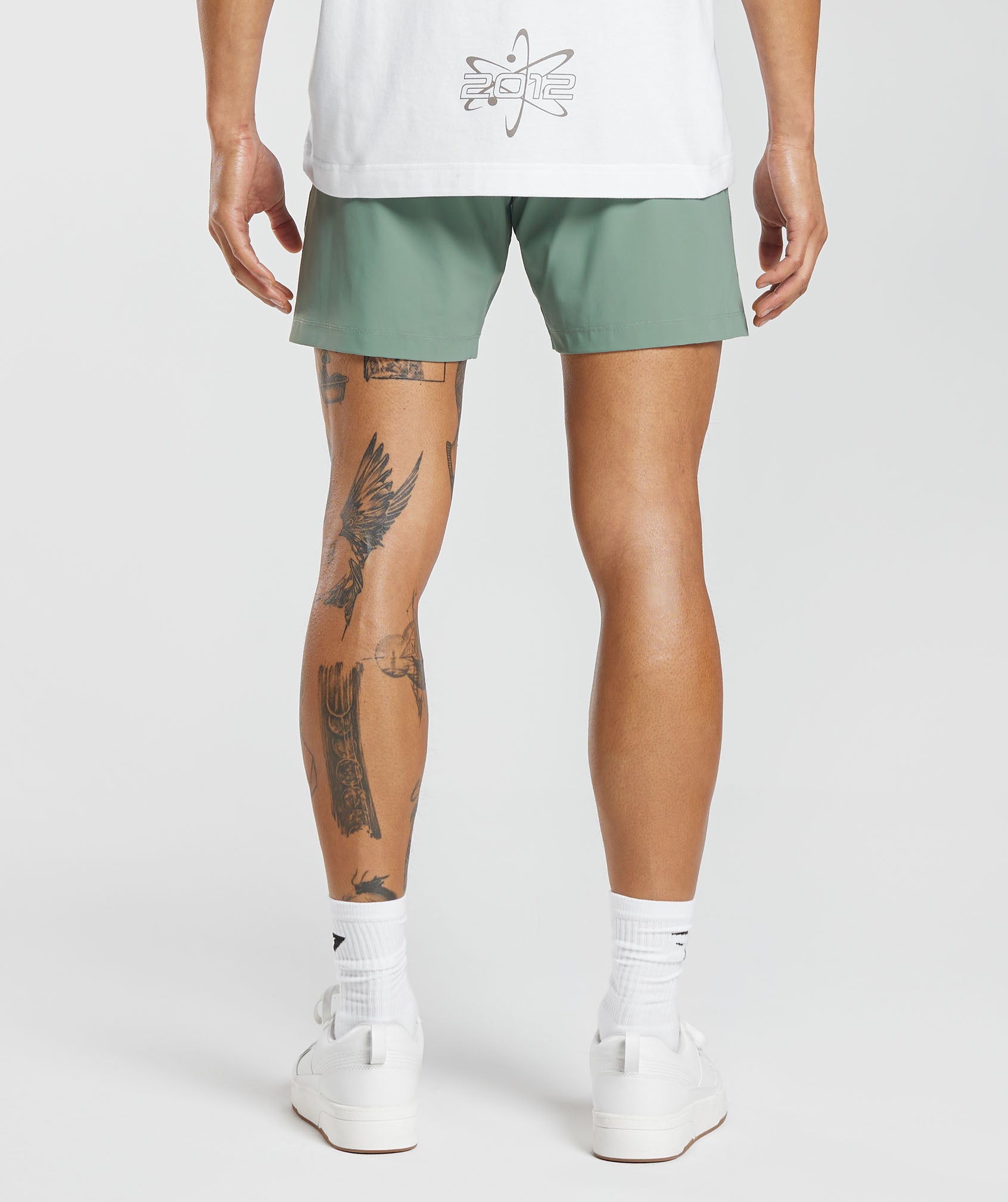 Studio Shorts in Willow Green