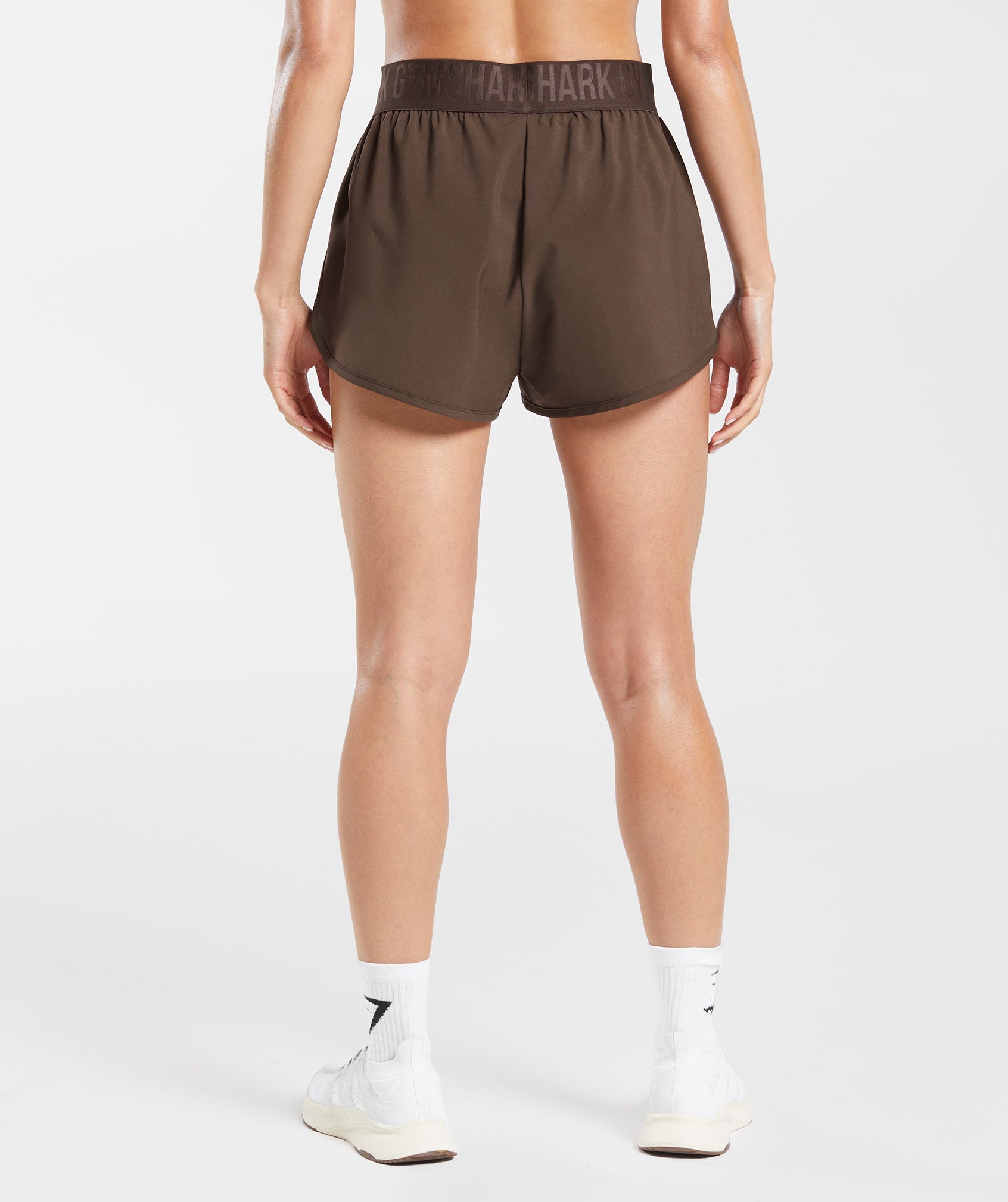 Training Loose Fit Shorts in Shadow Brown - view 2