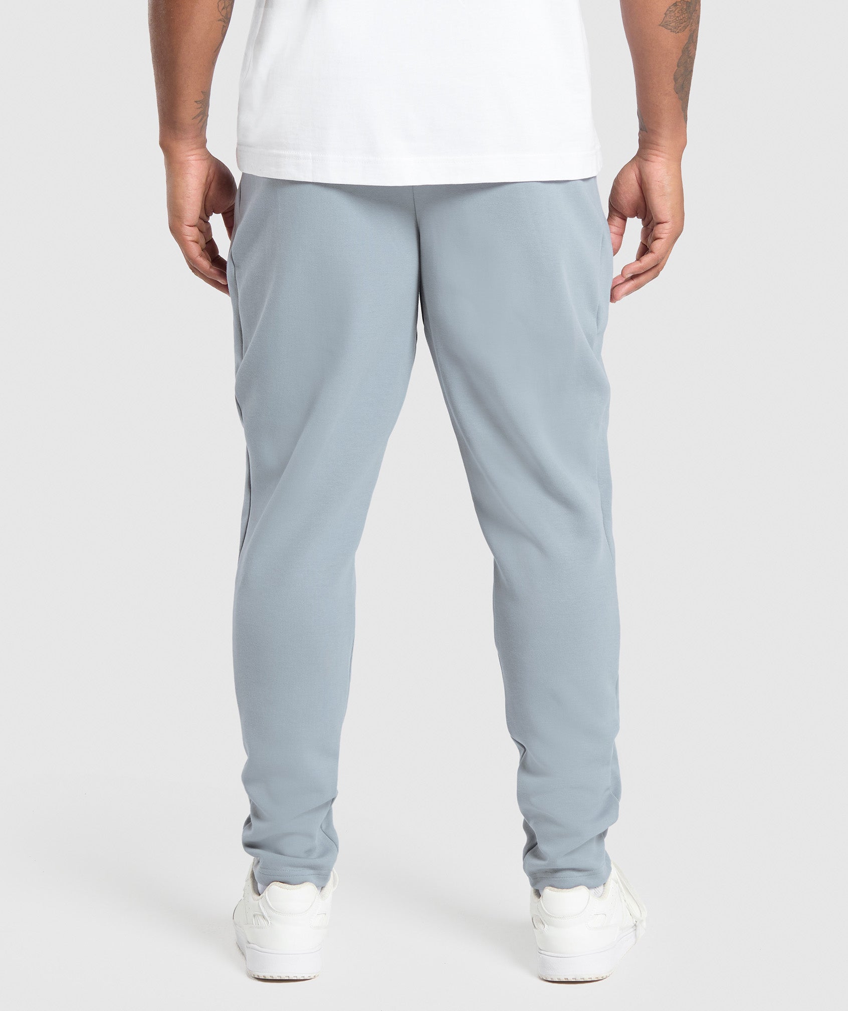 Gymshark Interlock Tech Joggers Denim Grey Gymshark