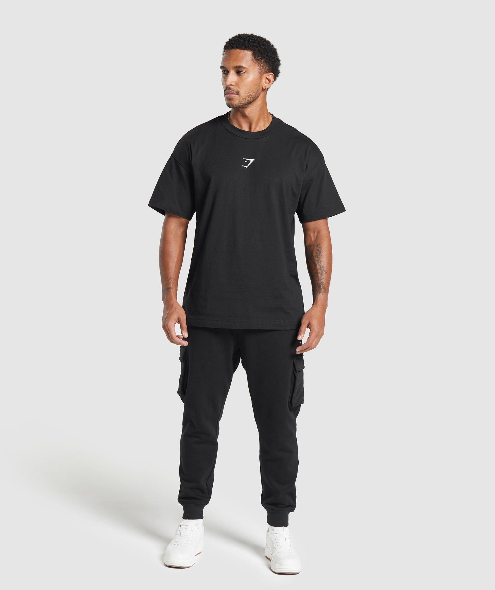 Training Dept. T-Shirt in Black - view 4