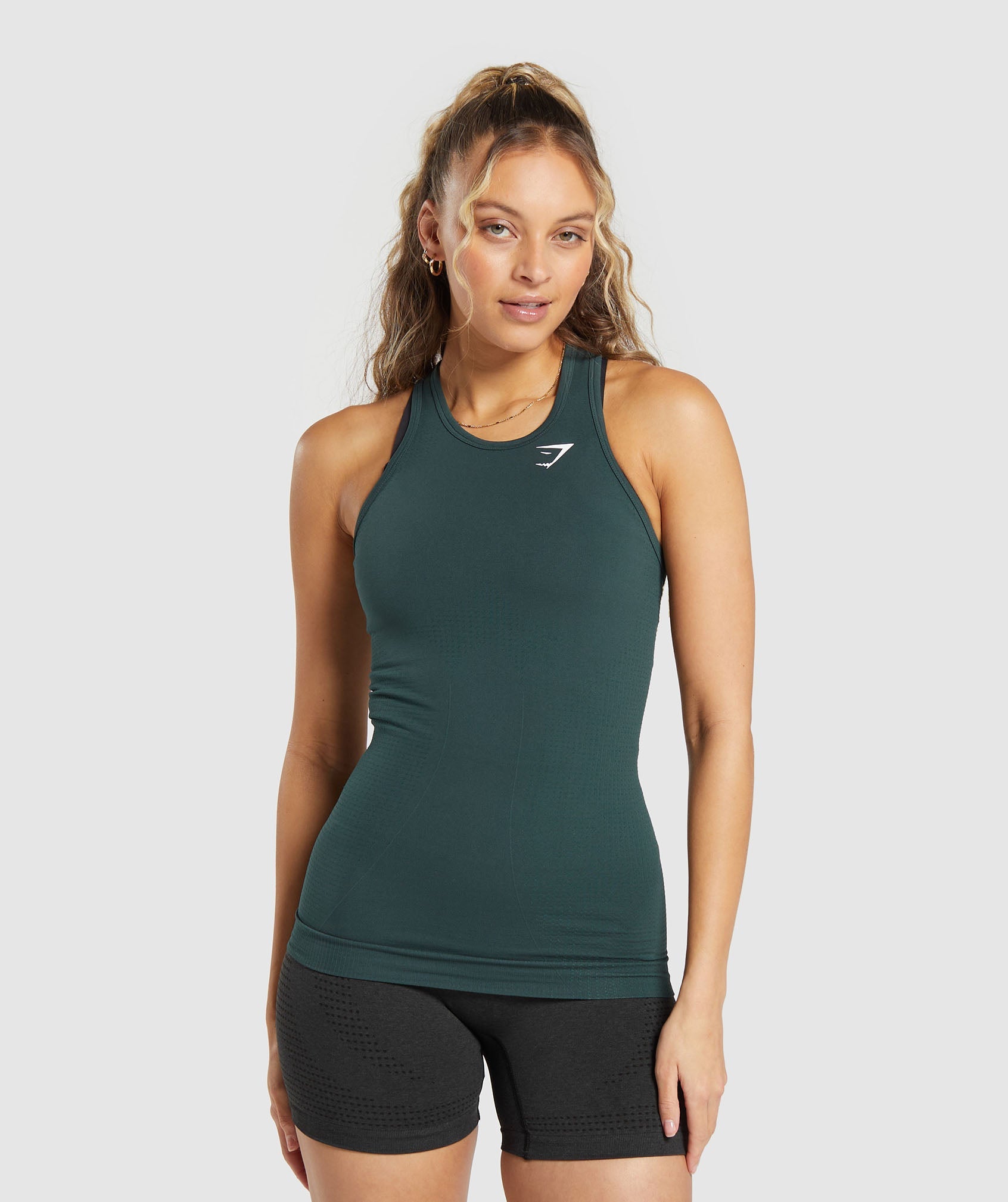 Gymshark Tank Tops  Womens Elevate Strappy Tank Black