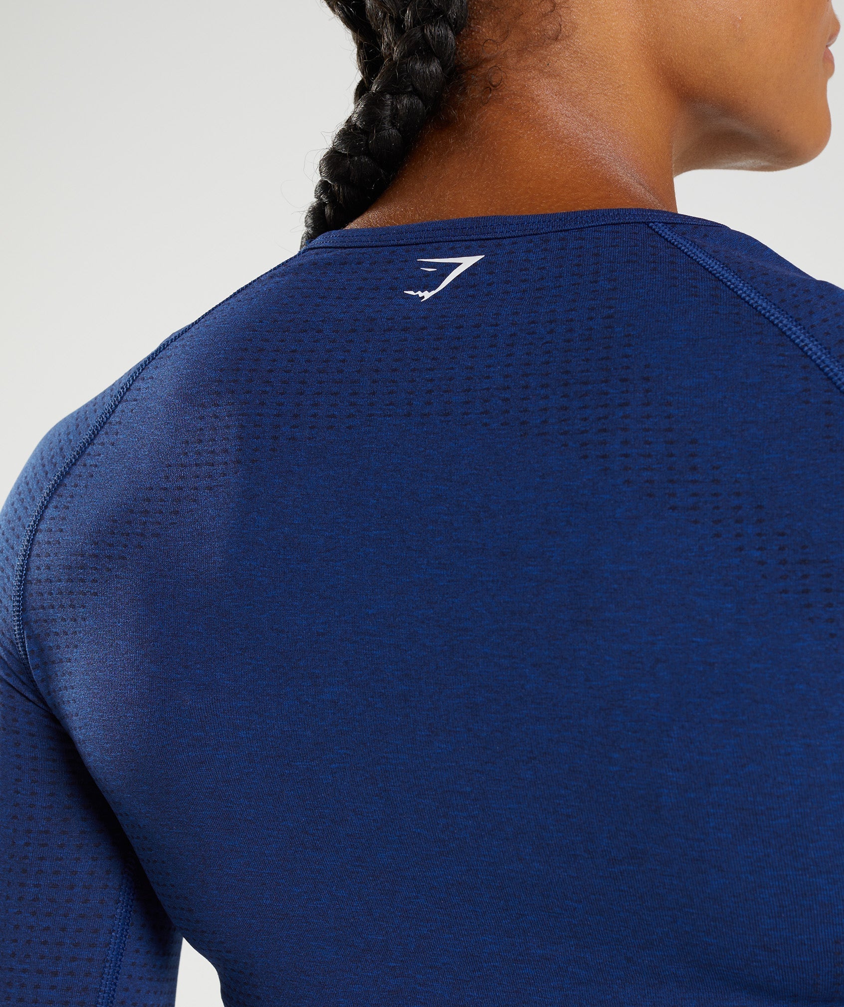 Vital Seamless 2.0 Long Sleeve Top in Stellar Blue Marl