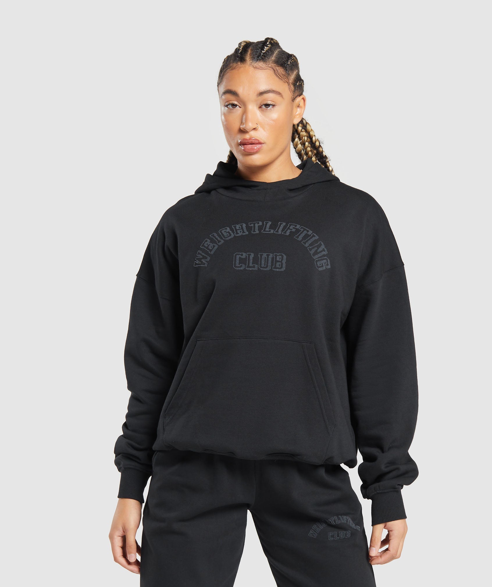 Weightlifting Oversized Hoodie in Black - view 6