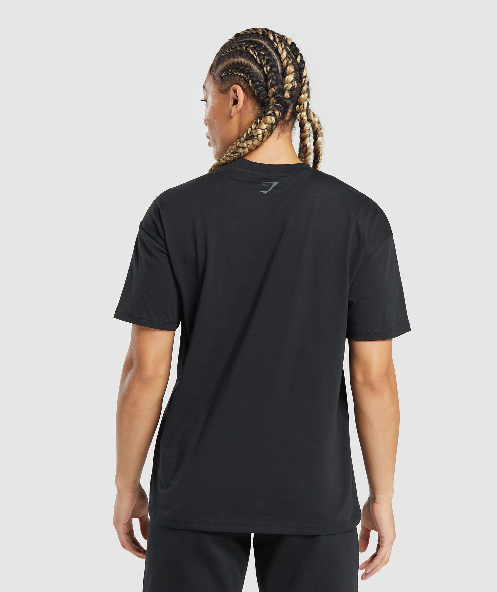 Weightlifting Oversized T-Shirt in Black - view 2