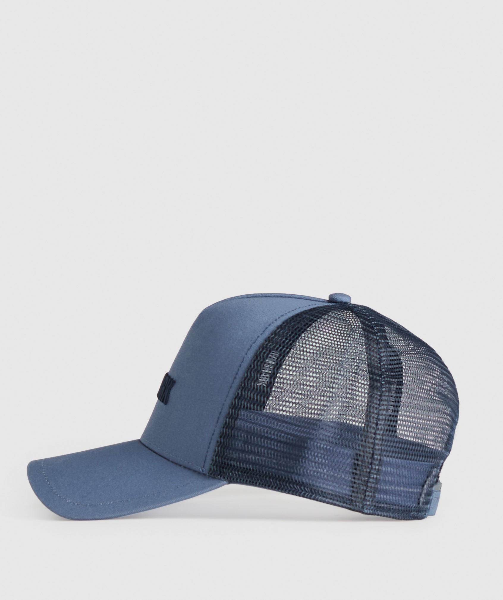 Wordmark Trucker Cap in Faded Blue - view 2