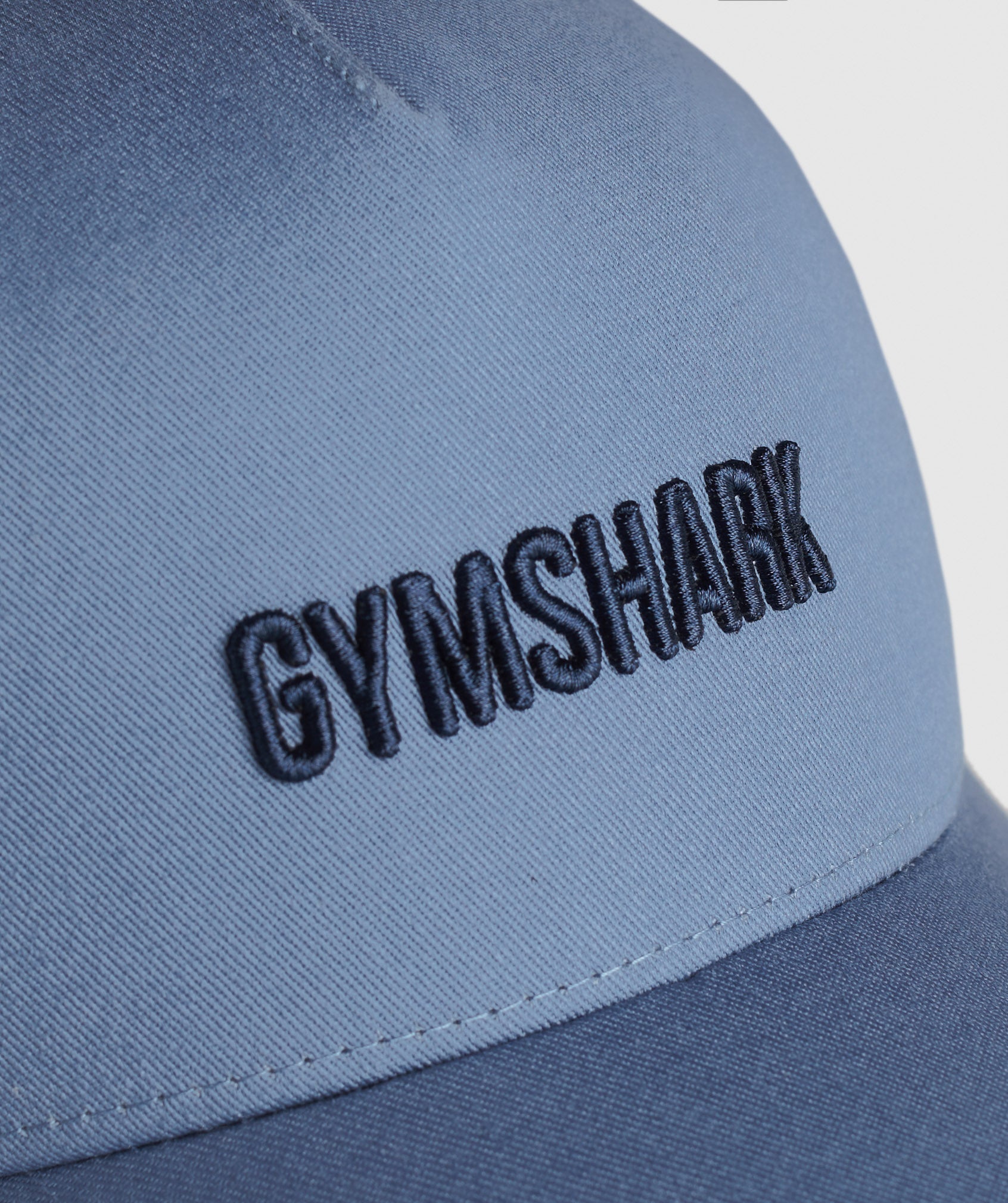 Wordmark Trucker Cap in Faded Blue - view 4