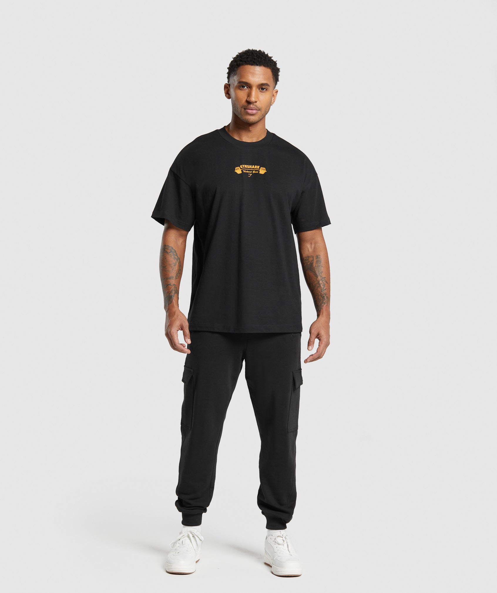 Workout Gear T-Shirt in Black - view 4