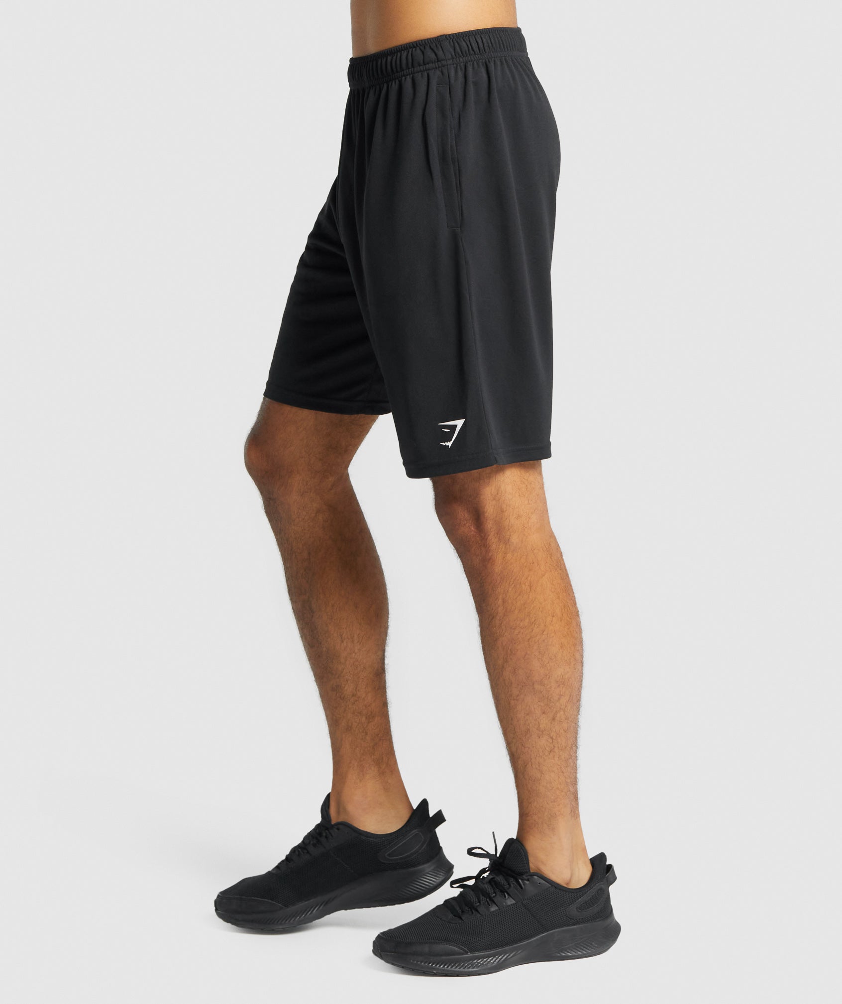 Arrival Knitted Shorts in Black - view 3