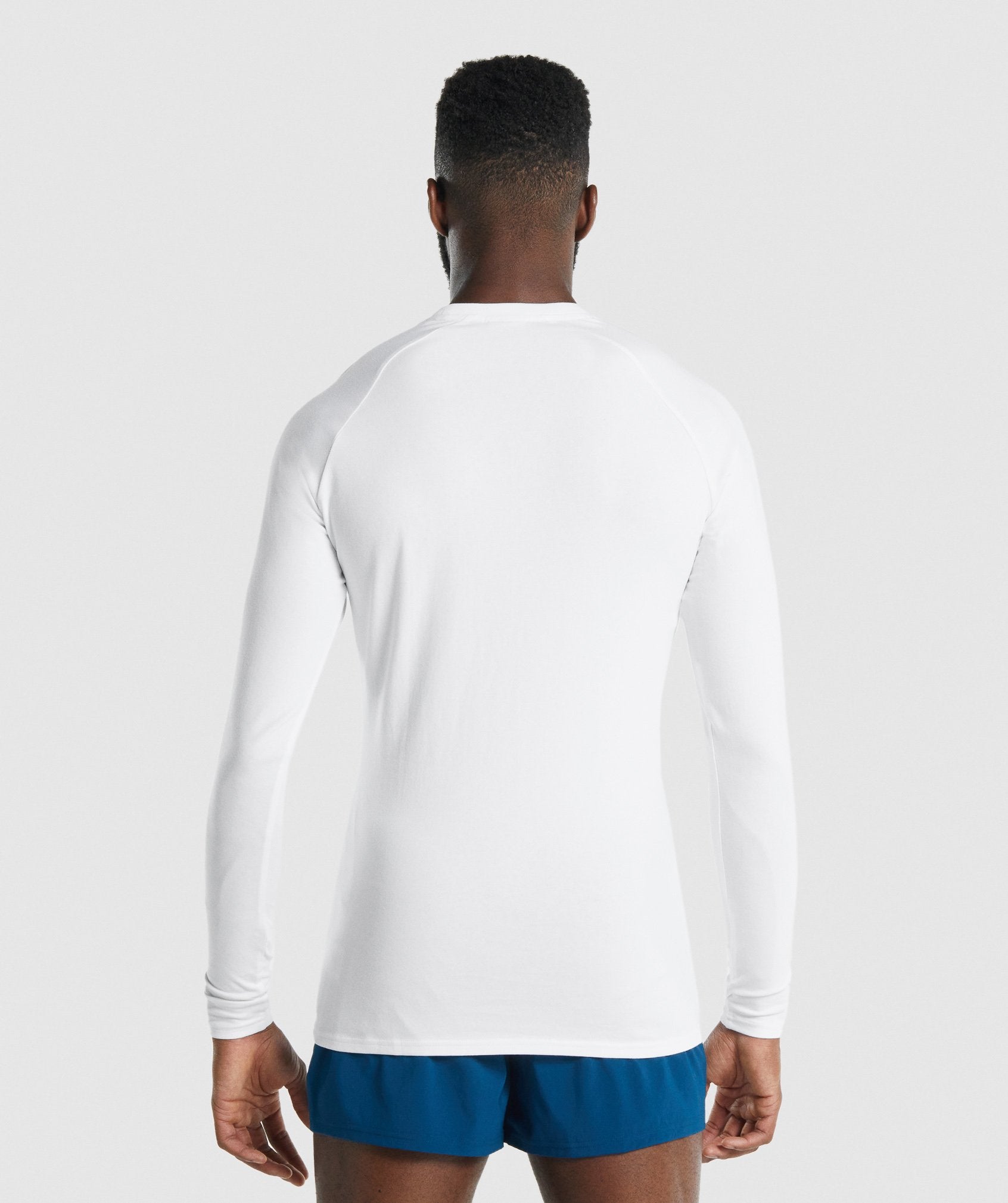 Apollo Long Sleeve T-Shirt in White - view 2