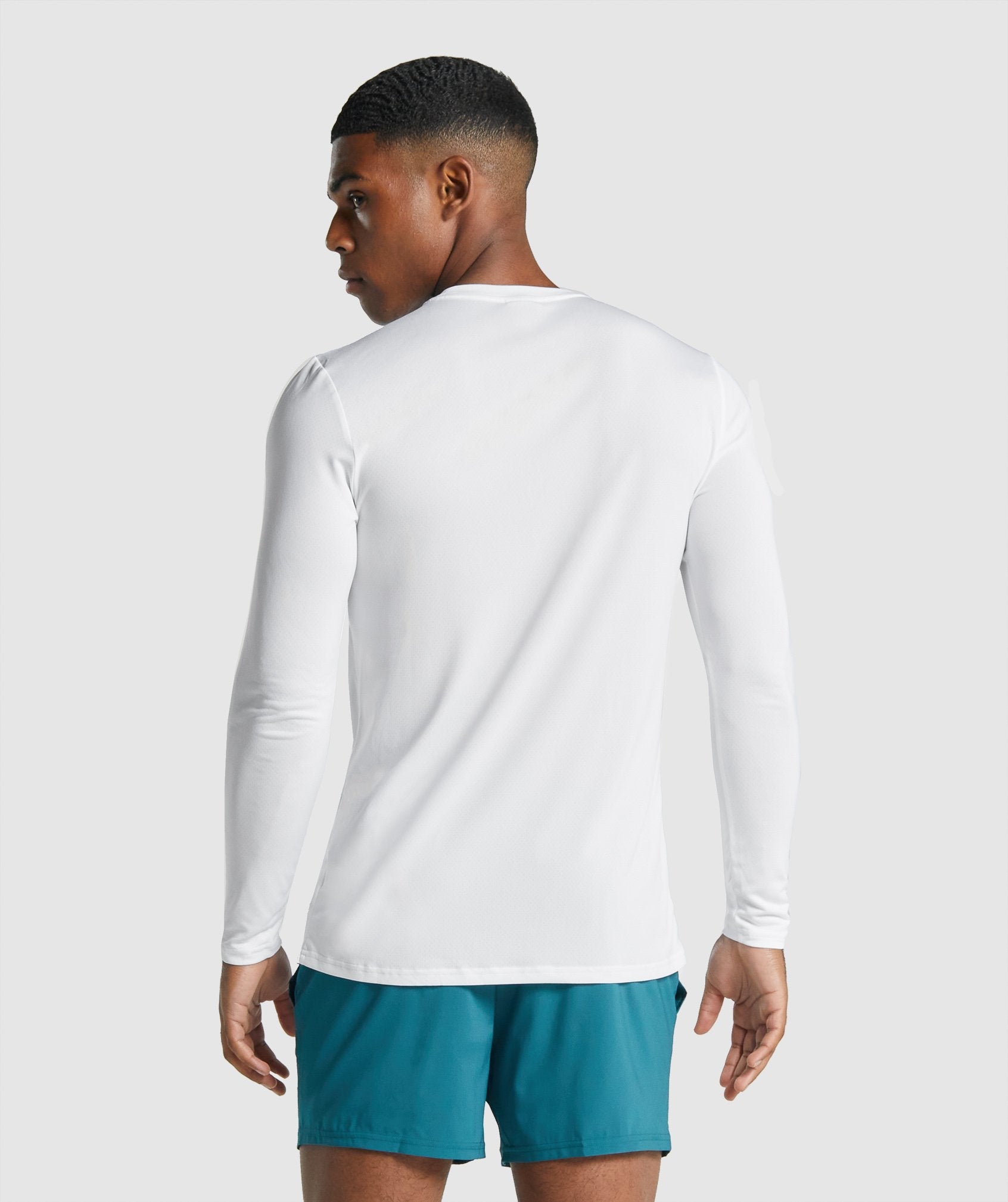 Arrival Long Sleeve Graphic T-Shirt in White - view 2