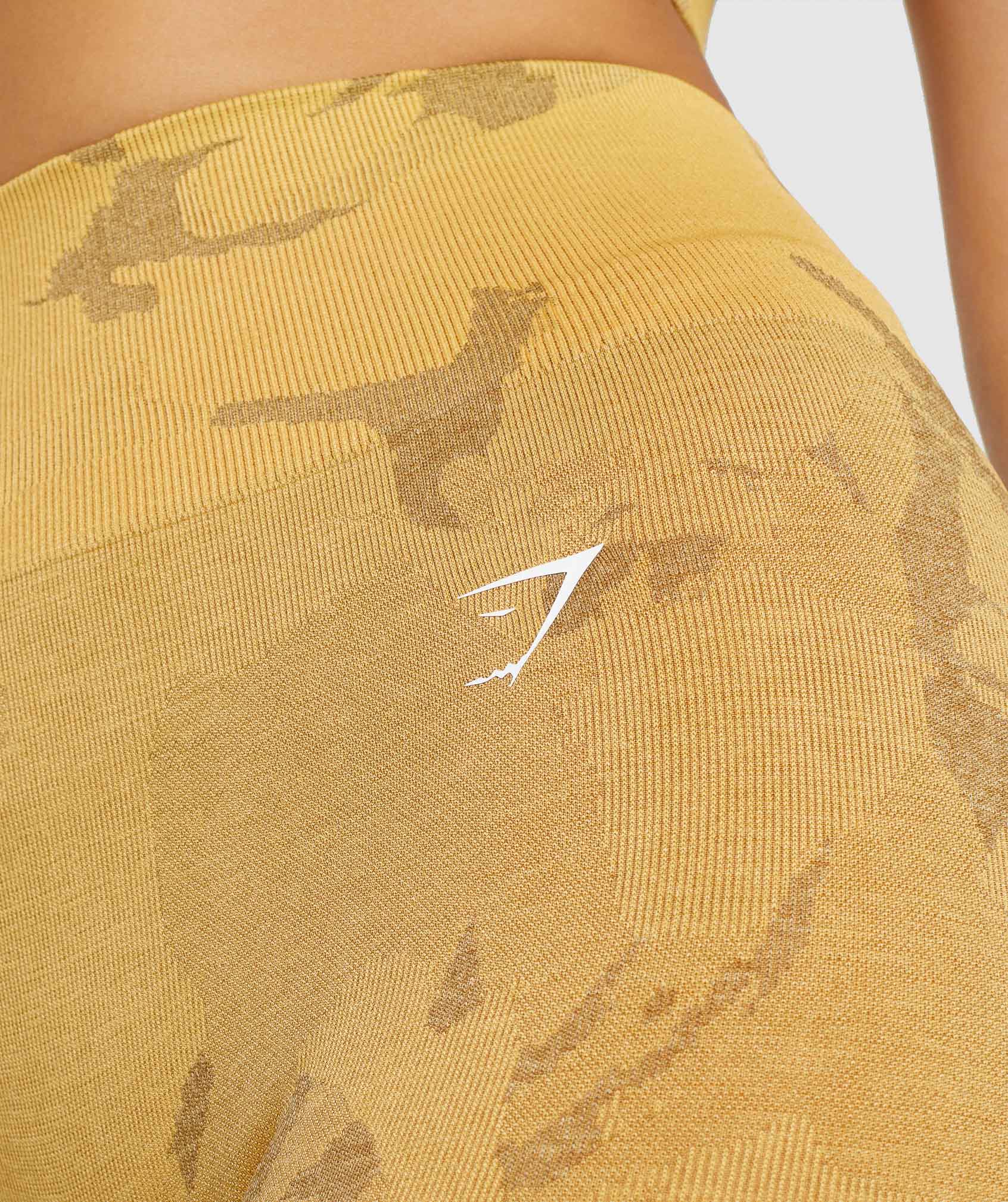 Adapt Camo Seamless Leggings in Savanna | Yellow - view 6