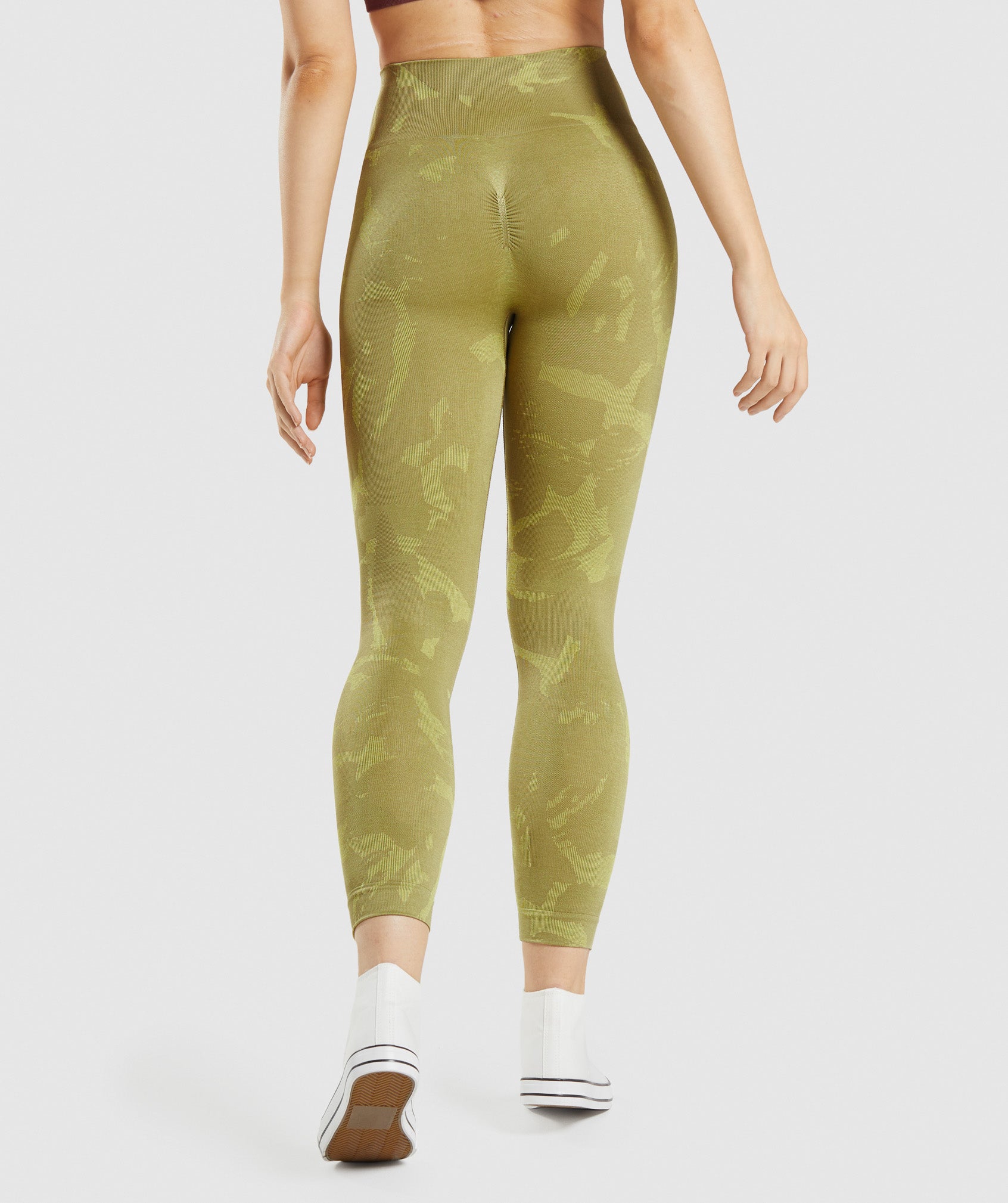 Green Camo Alo Leggings - Gem