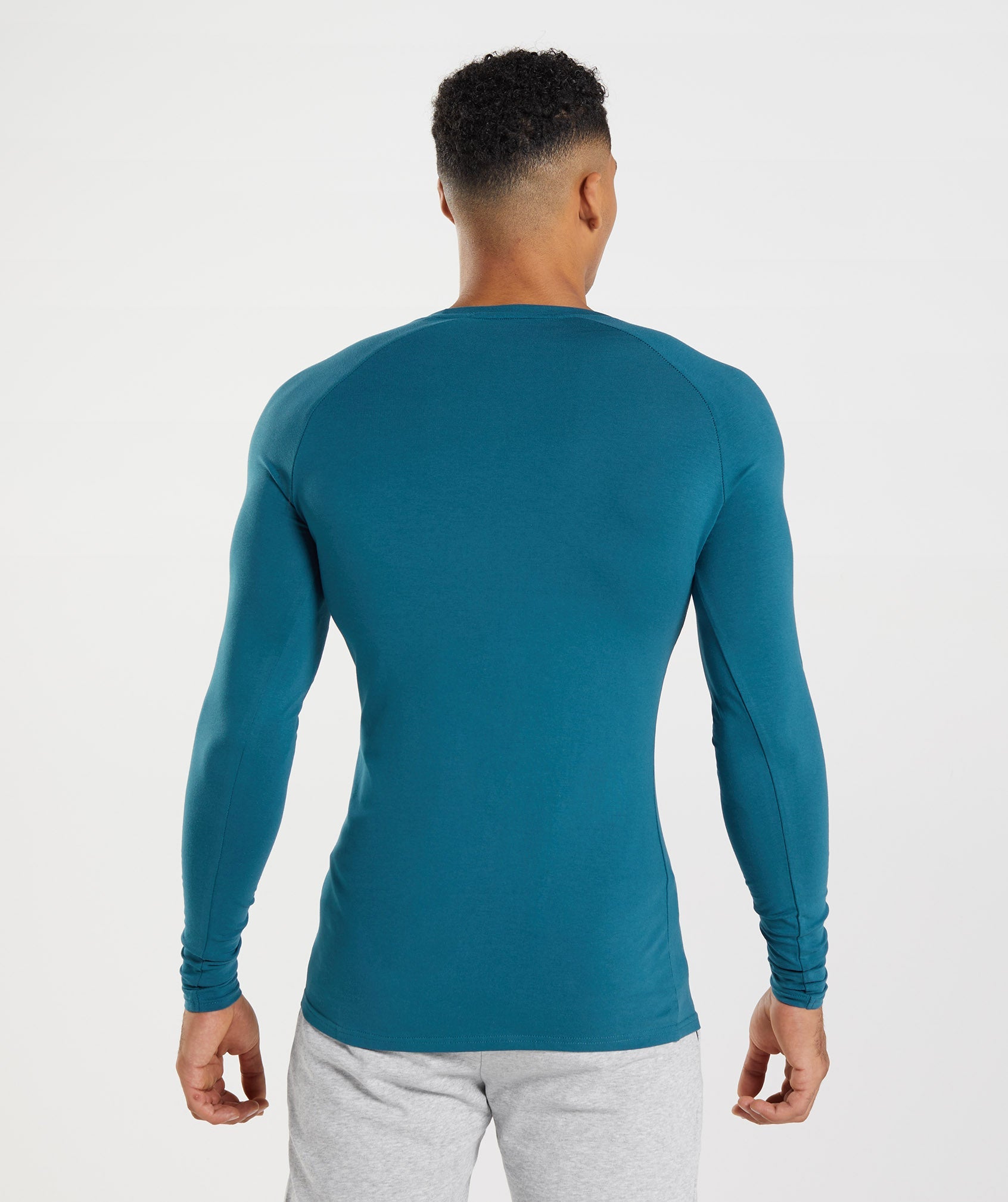 Apollo Long Sleeve T-Shirt in Atlantic Blue