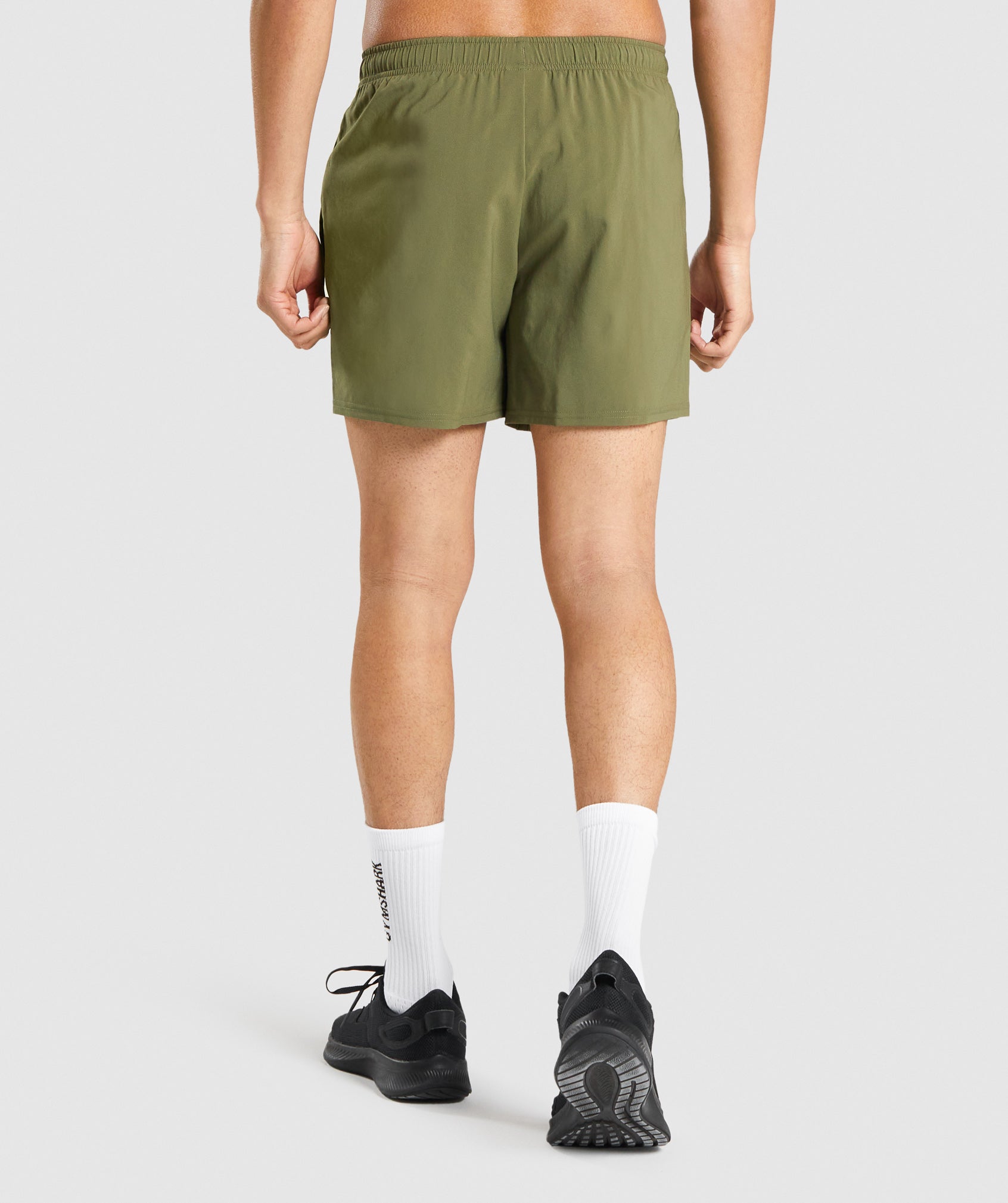 Arrival 5" Shorts in Dark Green - view 2