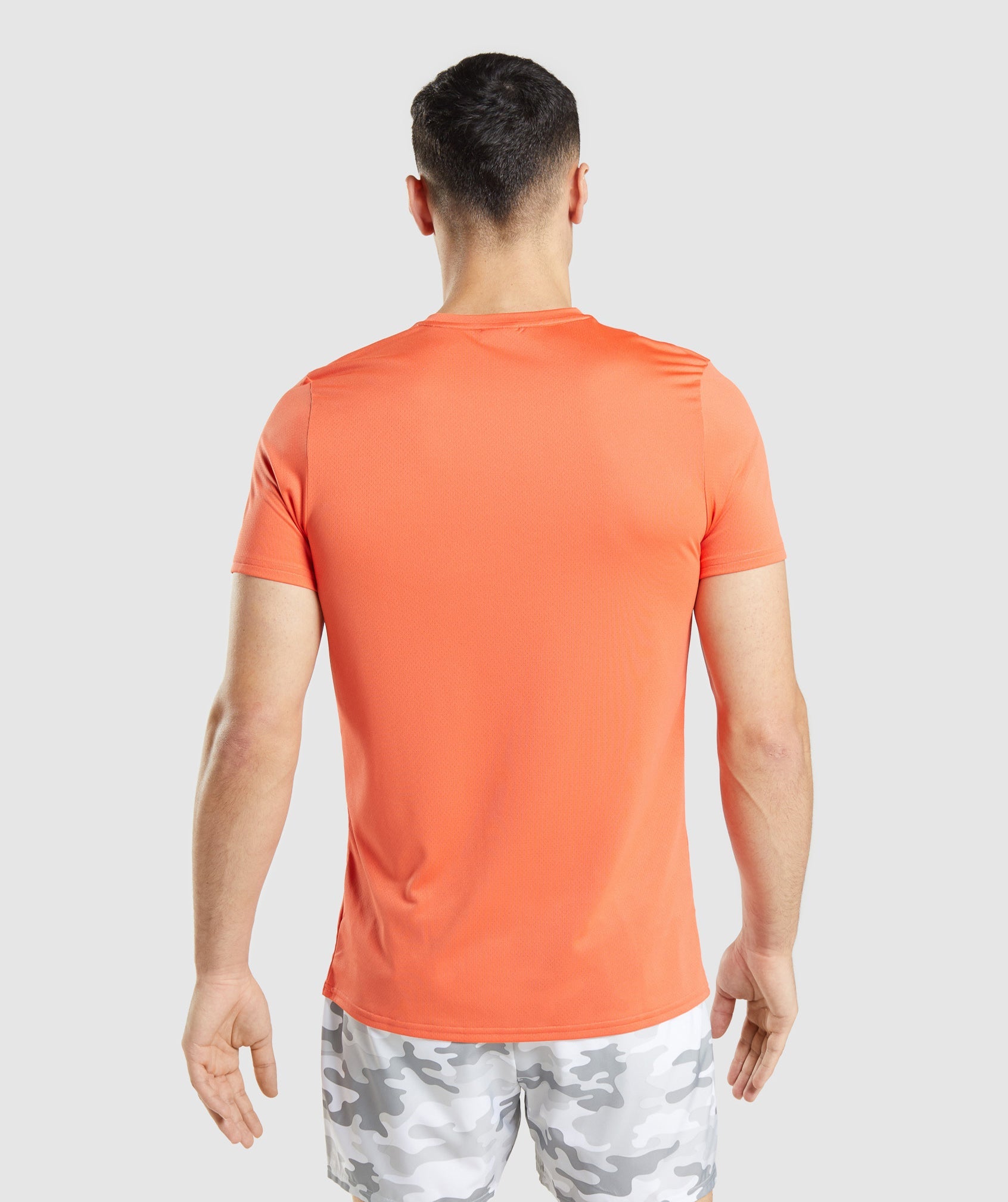 Arrival Graphic T-Shirt in Papaya Orange - view 2