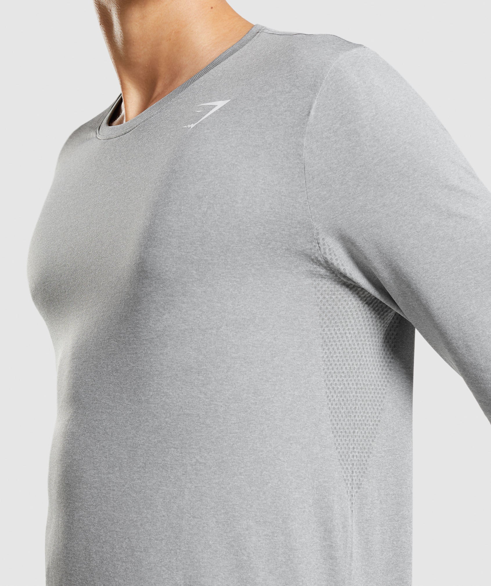 Arrival Seamless Long Sleeve T-Shirt in Grey - view 6