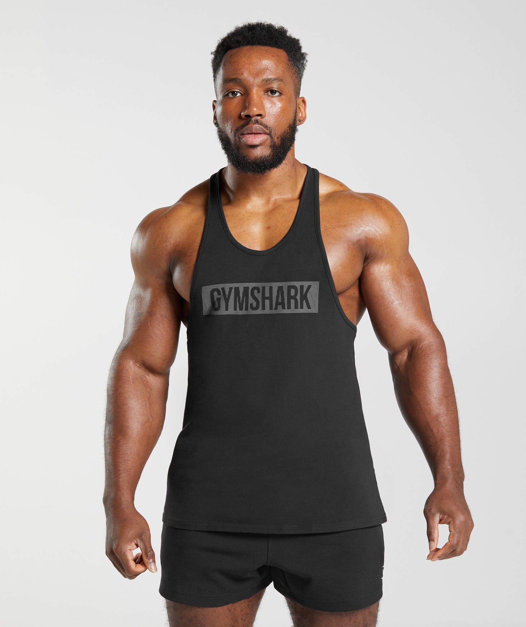 Block Stringer in Black