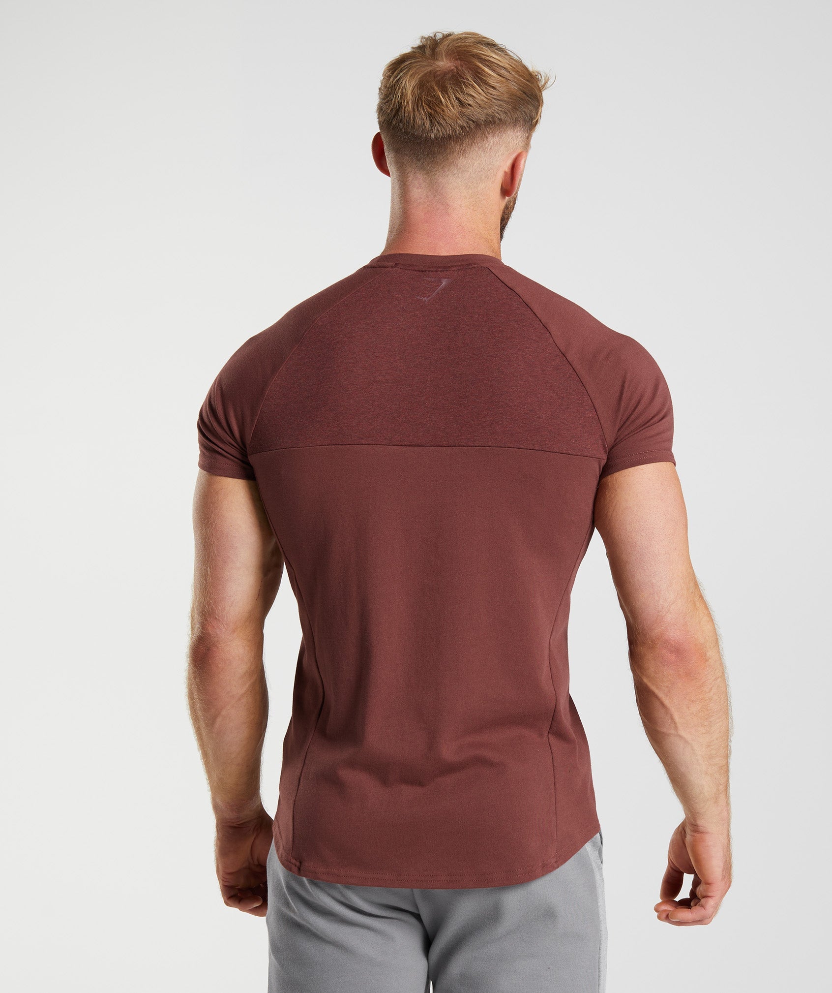 Bold React T-Shirt in Cherry Brown