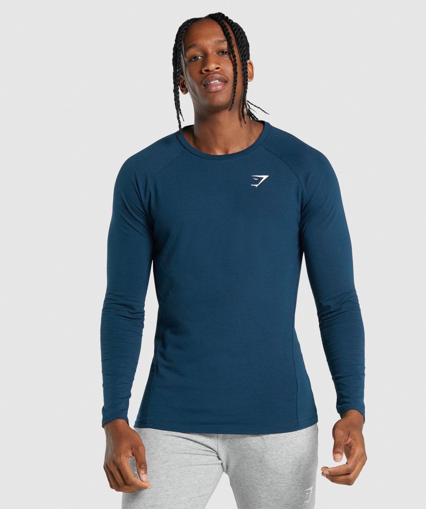 Critical 2.0 Long Sleeve T-Shirt in Navy - view 1