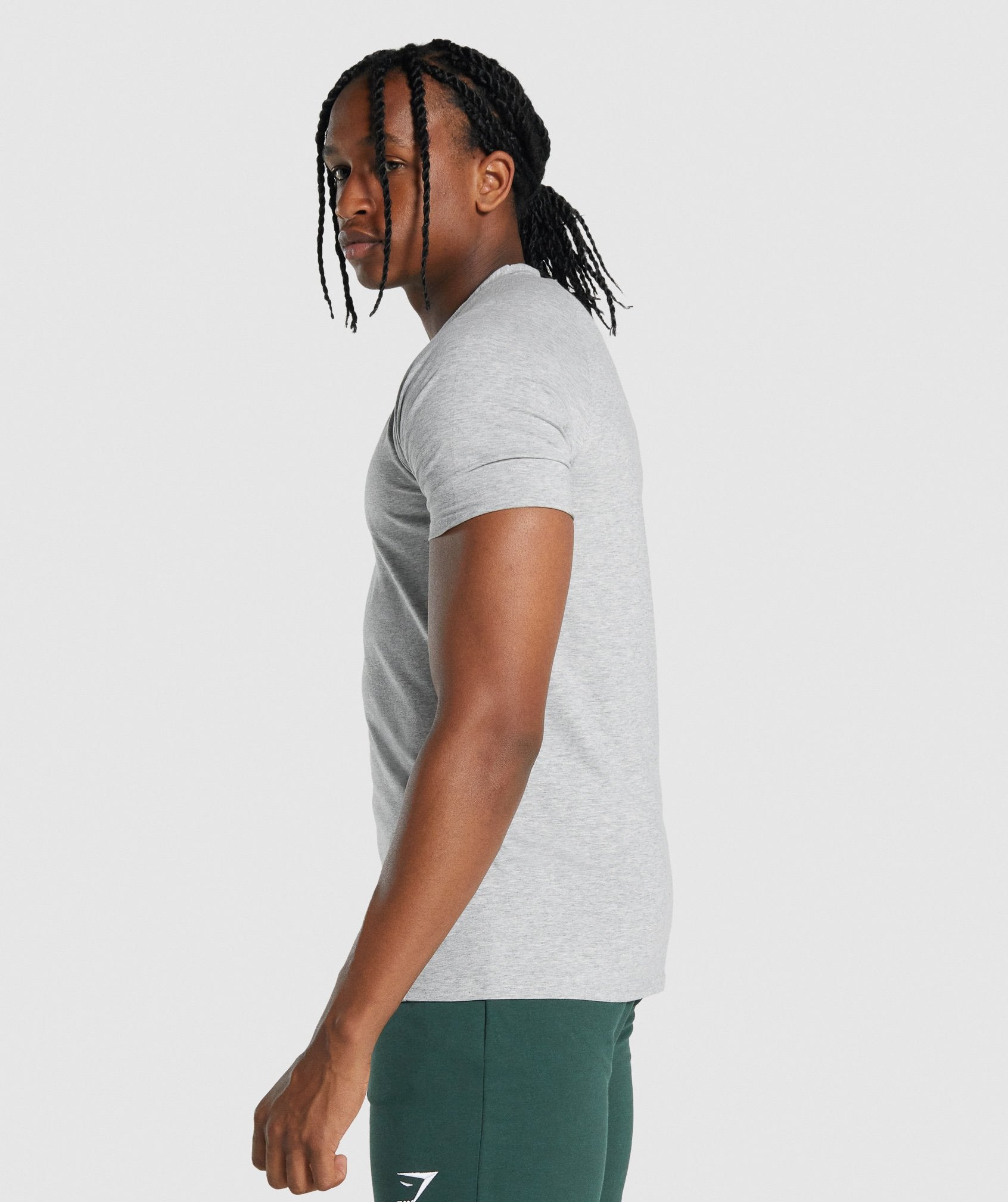 Critical 2.0 T-Shirt in Light Grey Marl - view 3