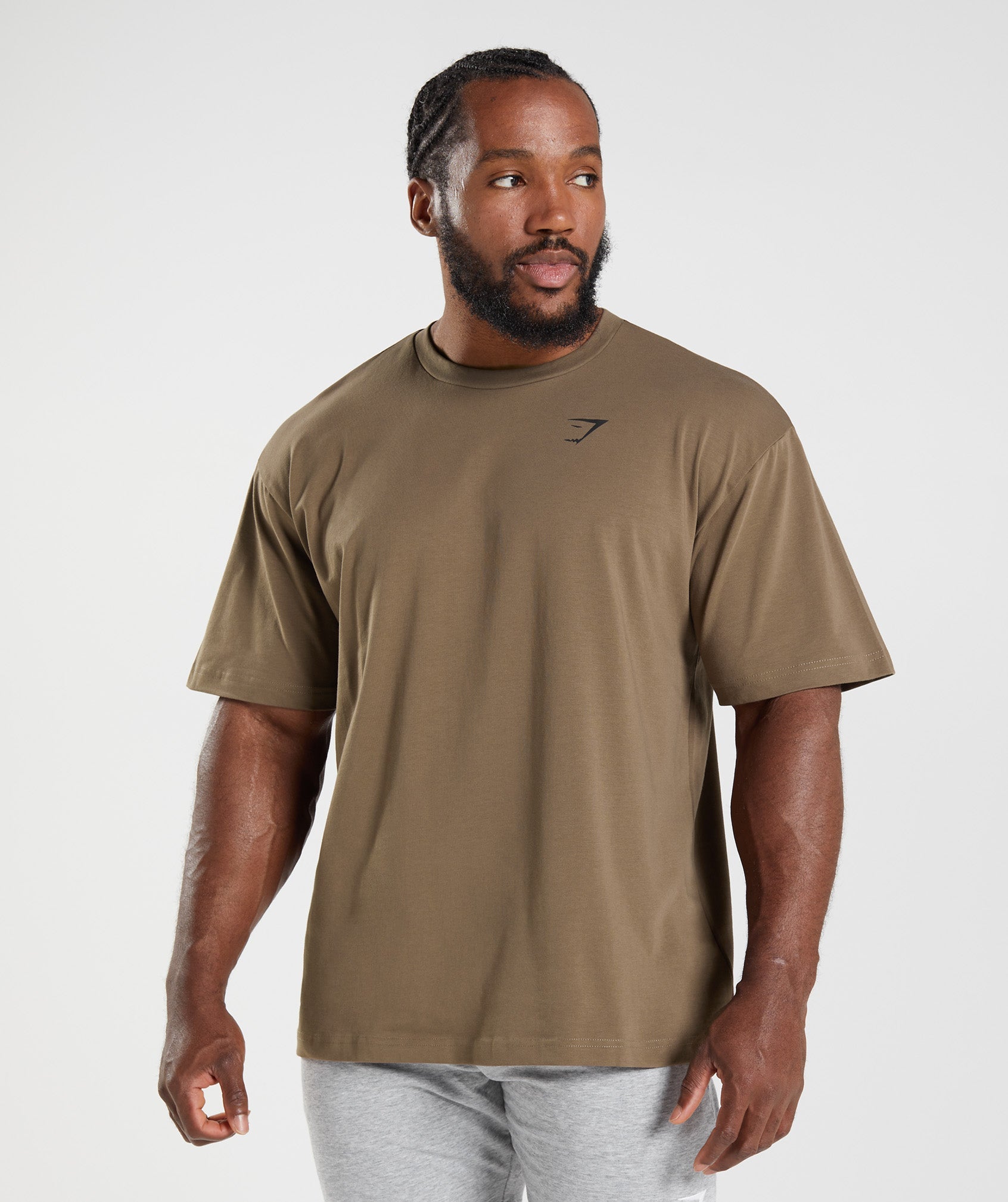 Essential Oversized T-Shirt in Soul Brown - view 1