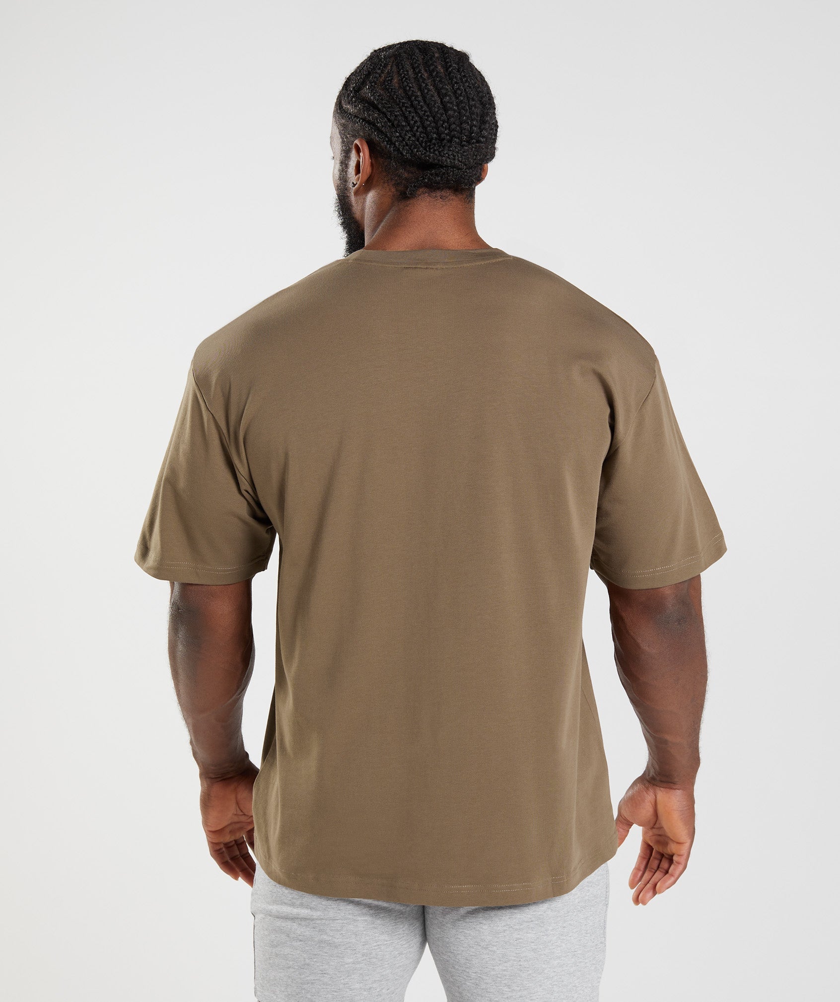 Essential Oversized T-Shirt in Soul Brown - view 2
