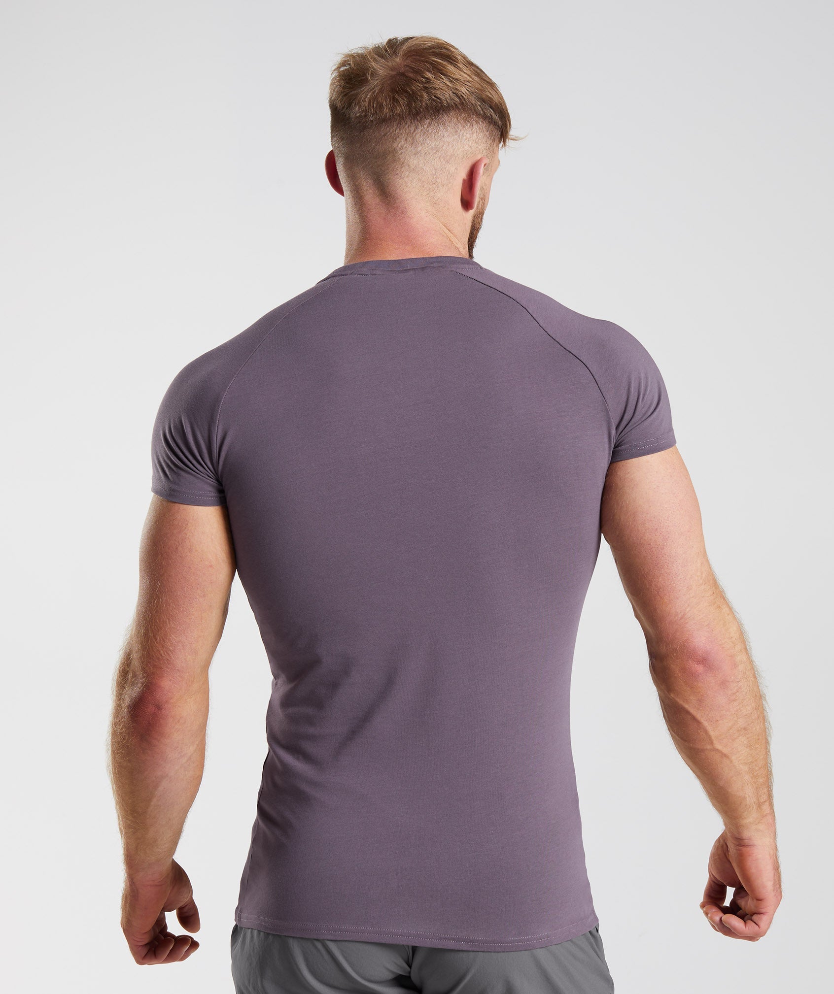 Gymshark Geo Seamless T-Shirt - Musk Lilac/Black