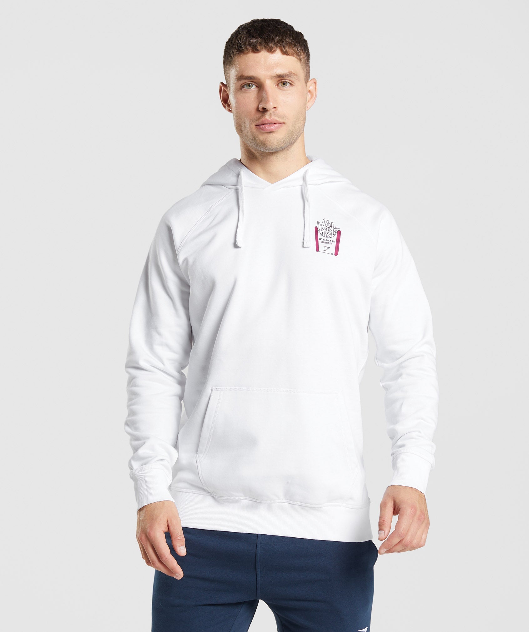 Diner Hoodie in White