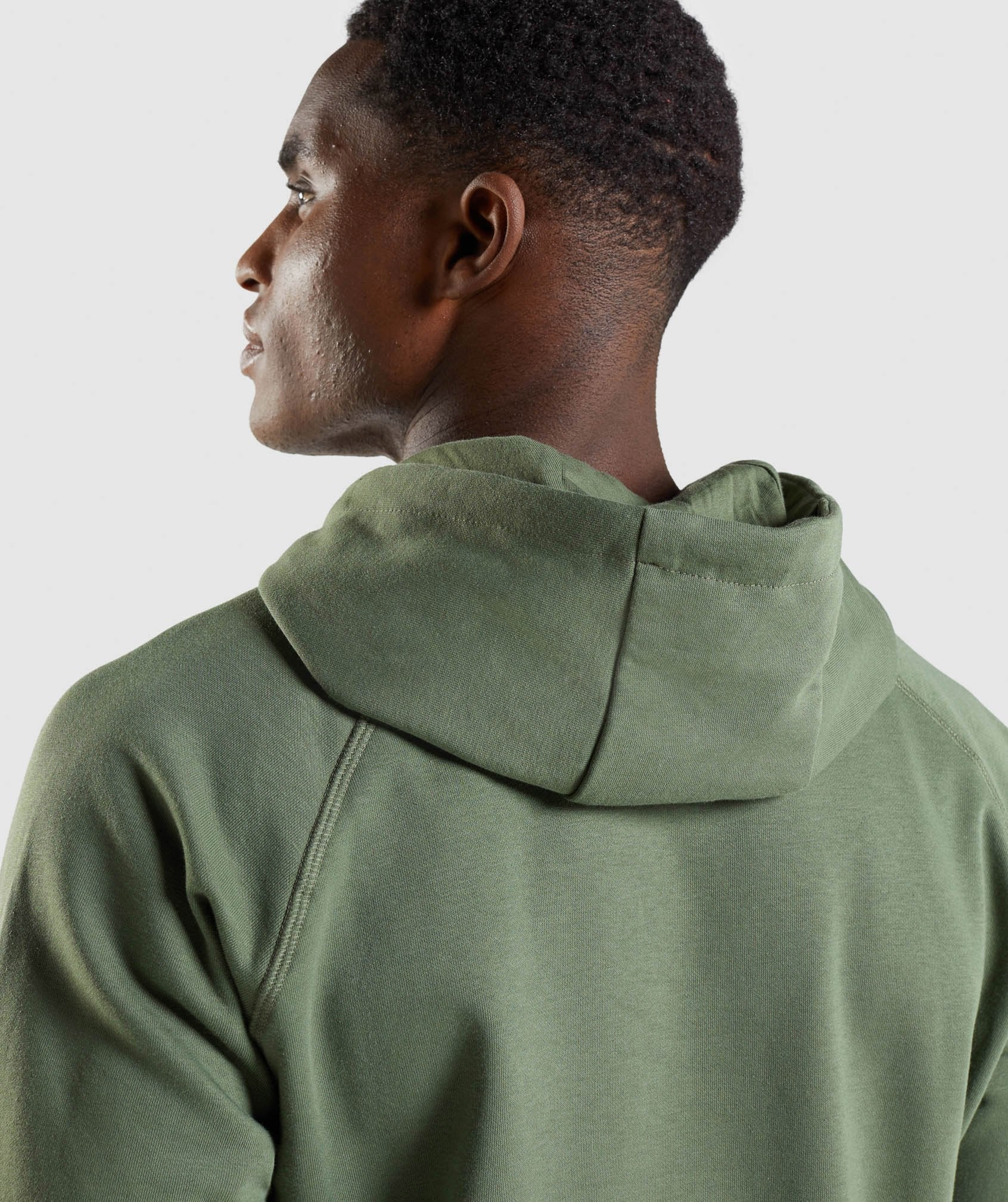 Sharkhead Infill Hoodie in Green