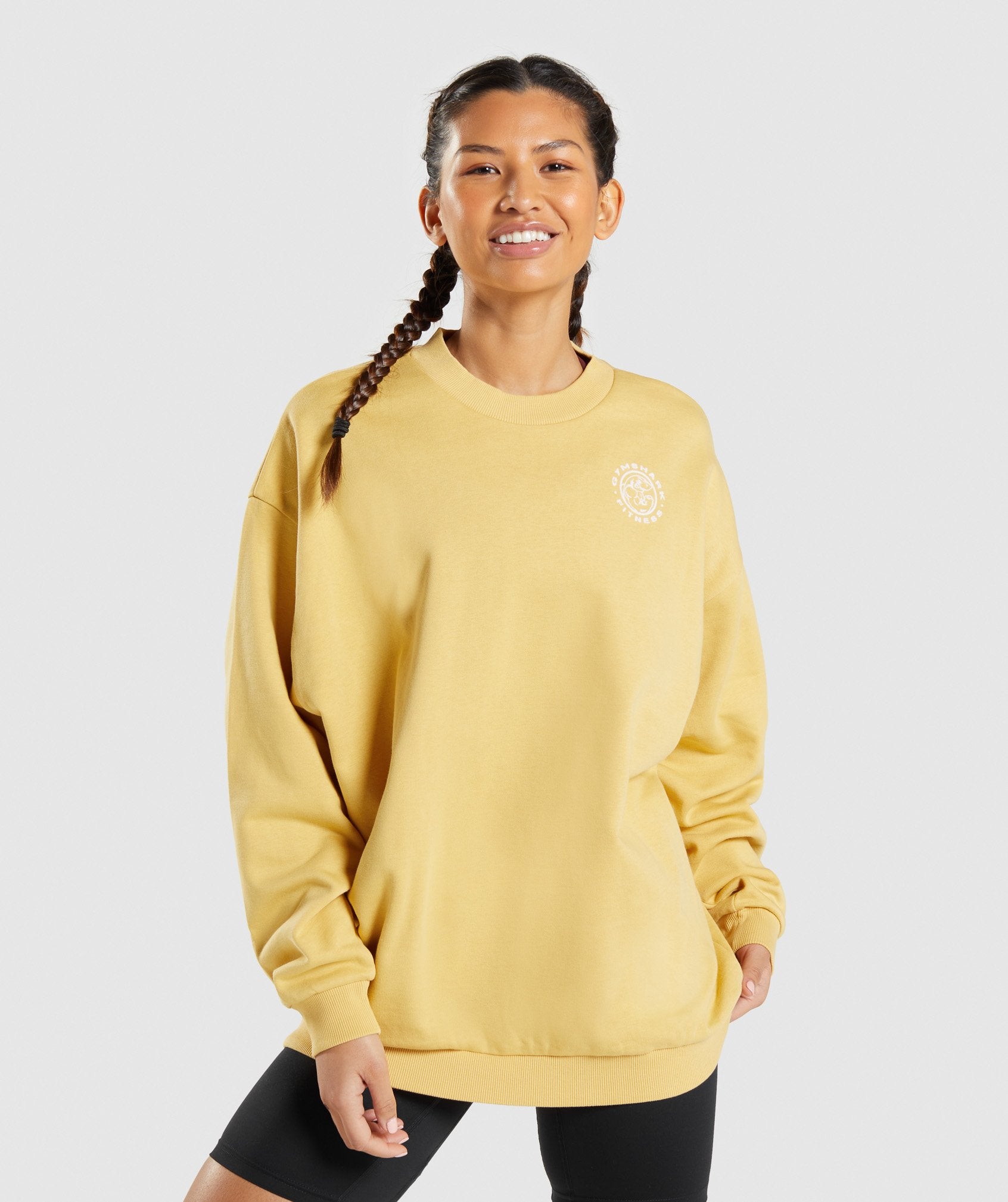 Legacy Graphic Sweatshirt in Yellow - view 1