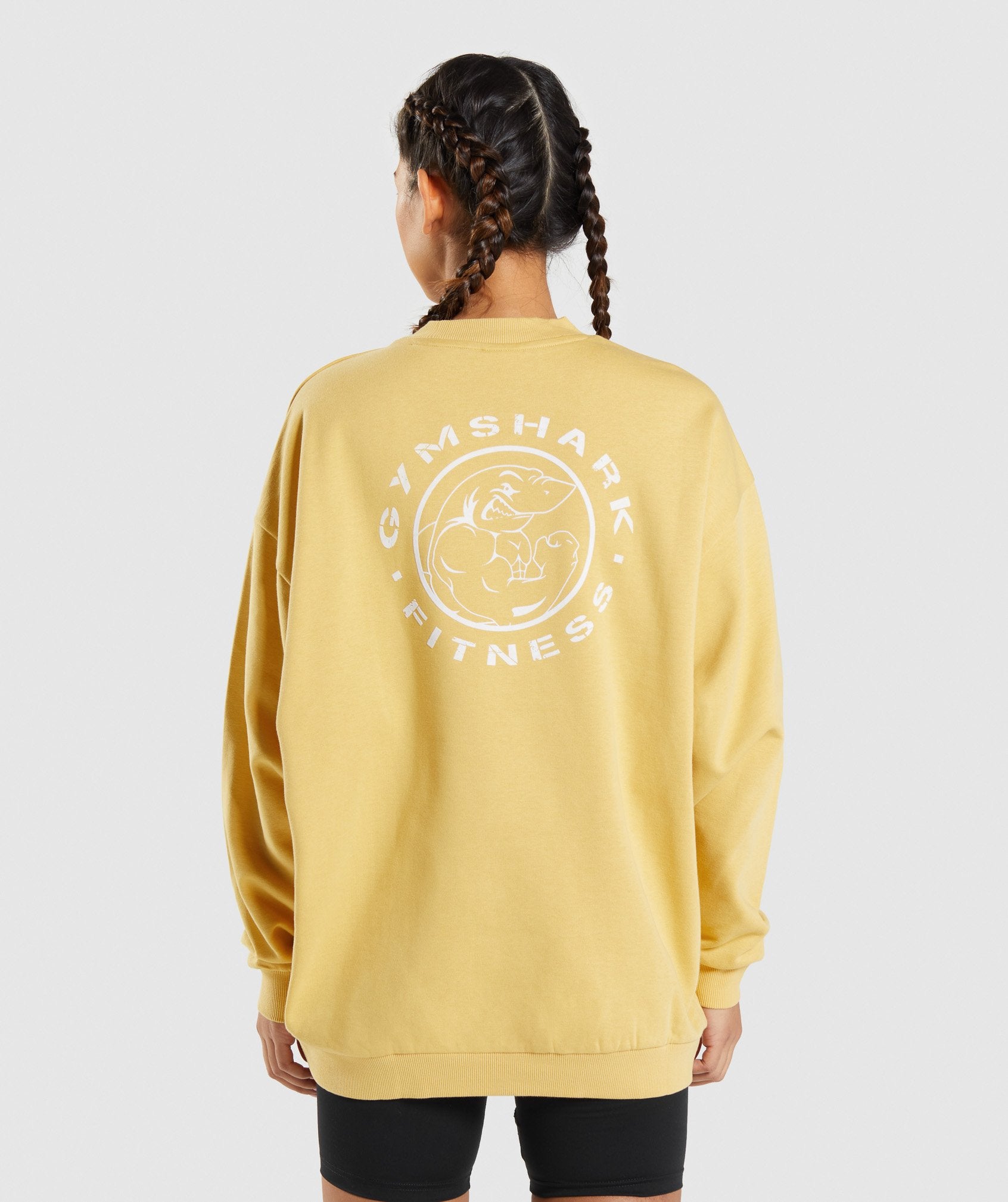 Legacy Graphic Sweatshirt in Yellow - view 2