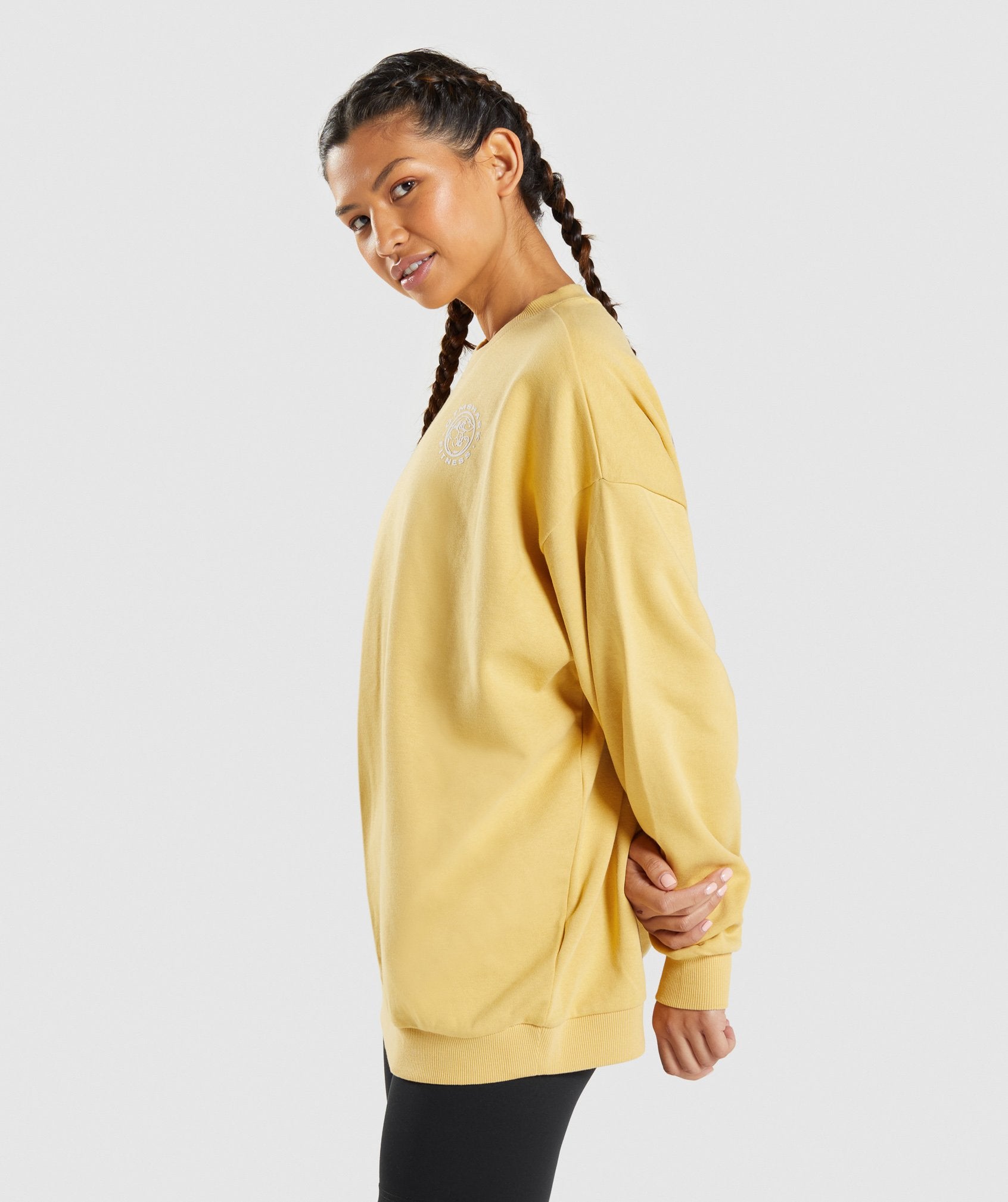 Legacy Graphic Sweatshirt in Yellow - view 3