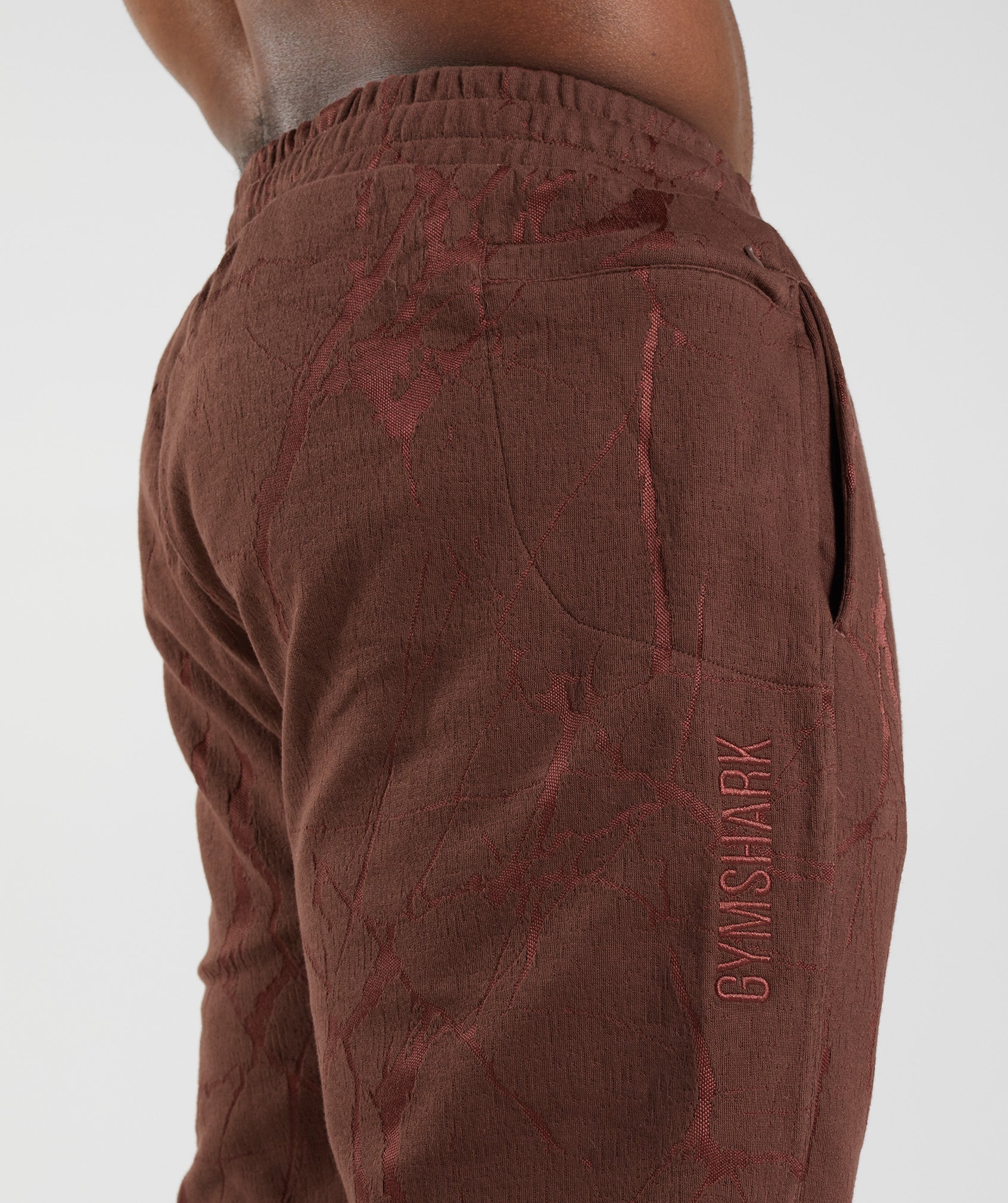 Power Joggers in Cherry Brown Print - view 6