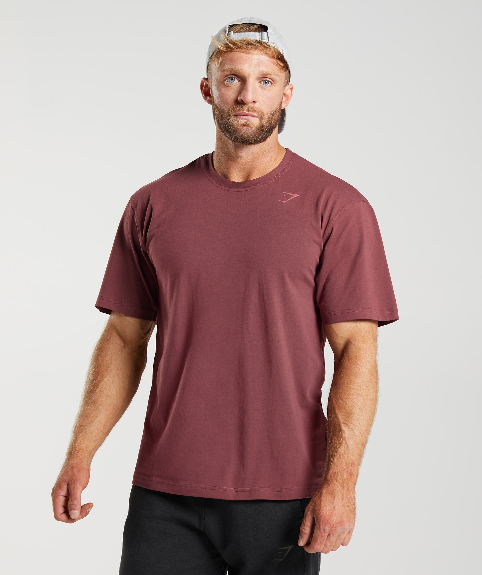 Power T-Shirt in Cherry Brown - view 2