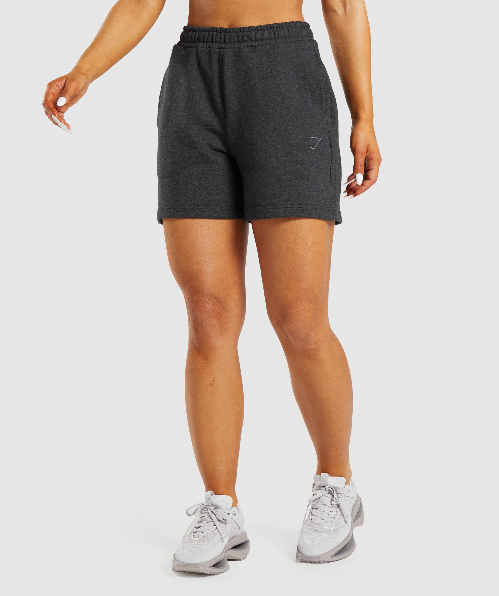 Rest Day Sweats Shorts in Black Core Marl